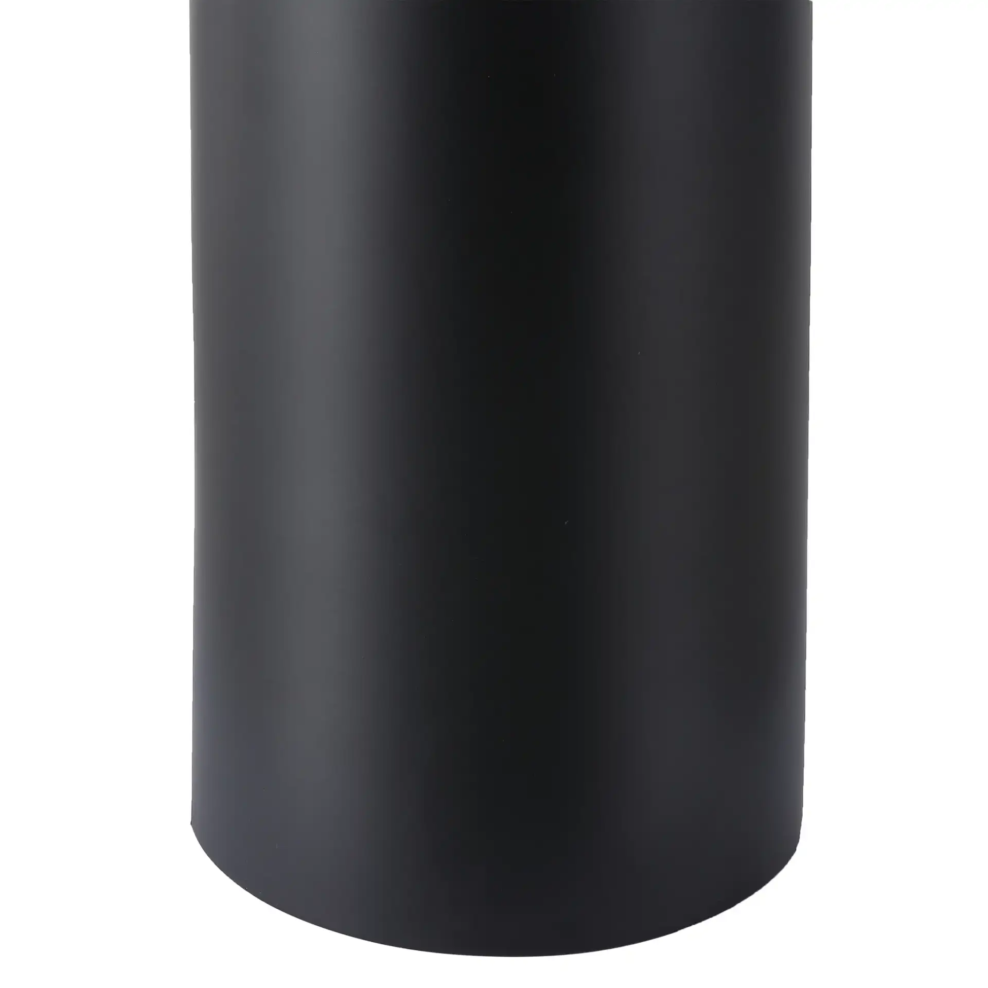 Chadric Metal Table Lamp in Black / White in a styled room