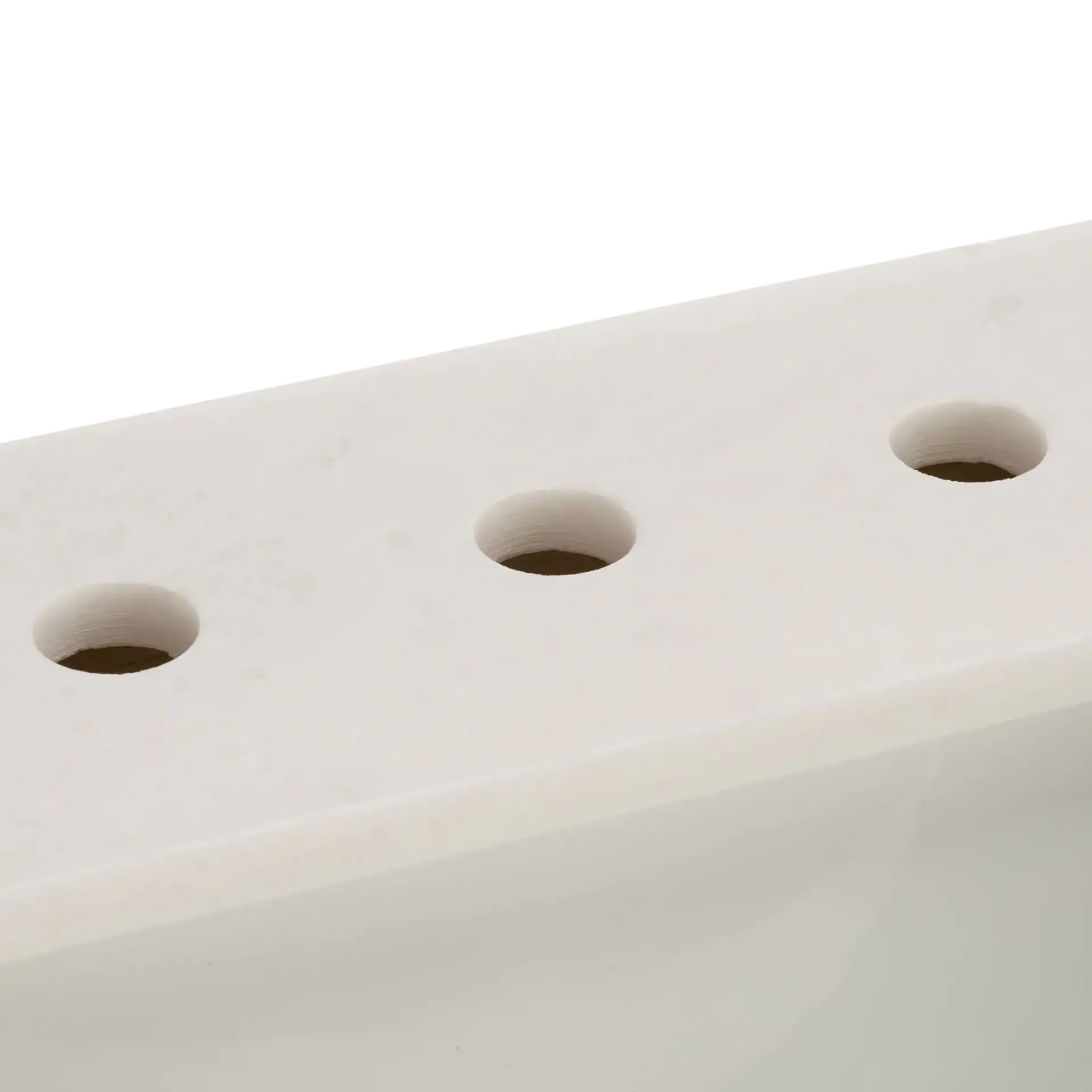 Clairebeth Vanity in Natural / White in a styled room