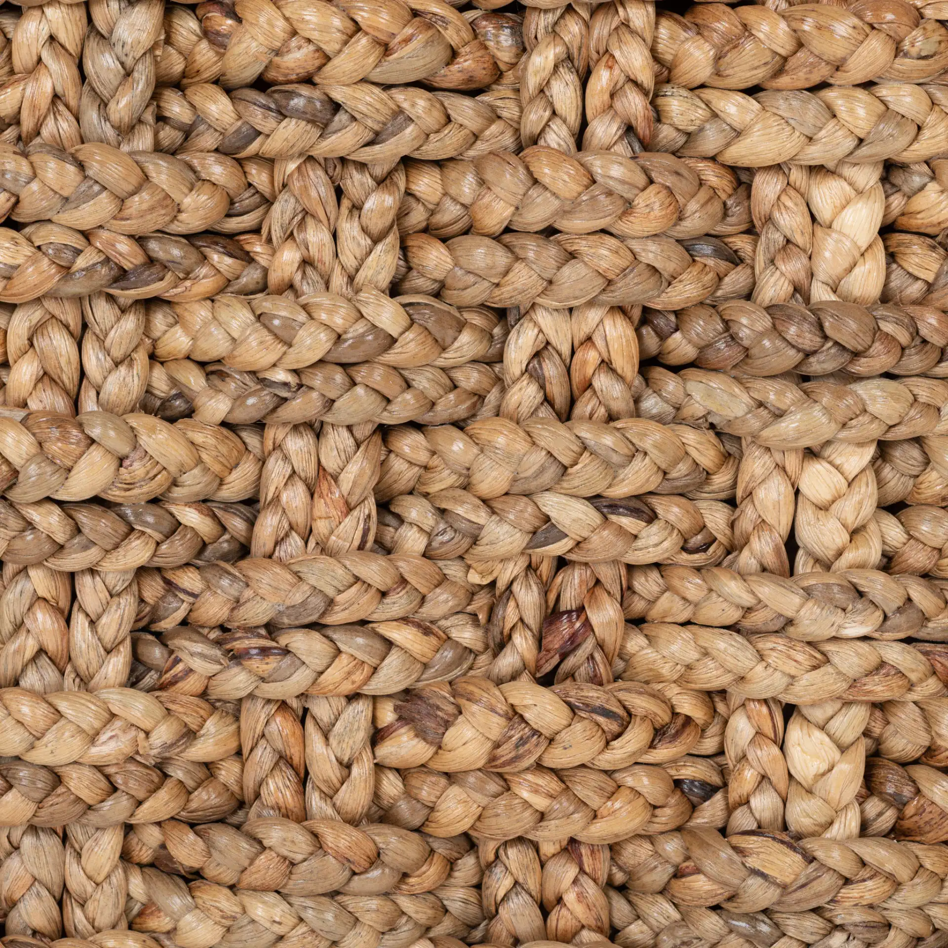 Gregory Water Hyacinth Chair in Natural / Beige, detail view
