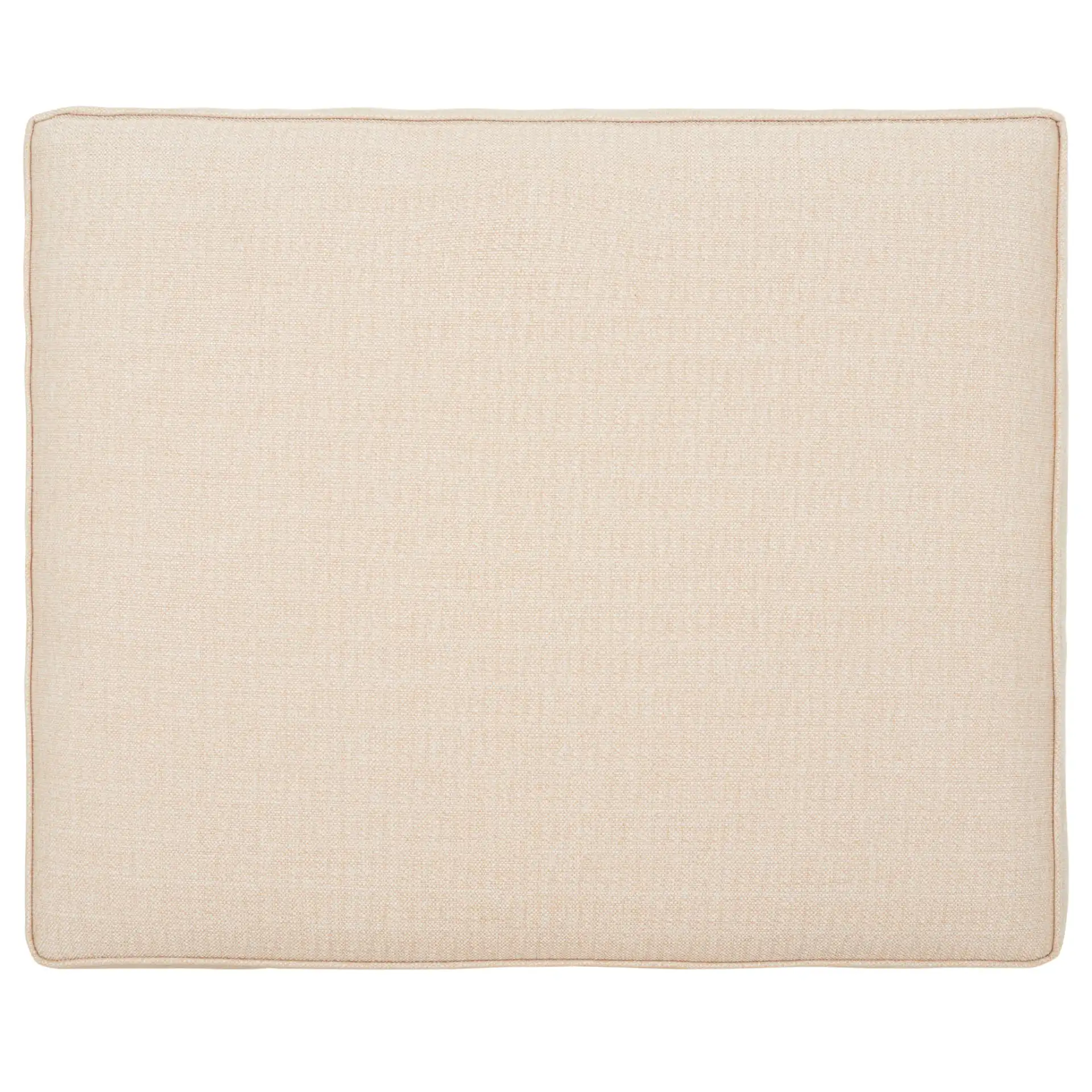 Aikan Woven Sea Grass Ottoman in Natural / Beige, detail view