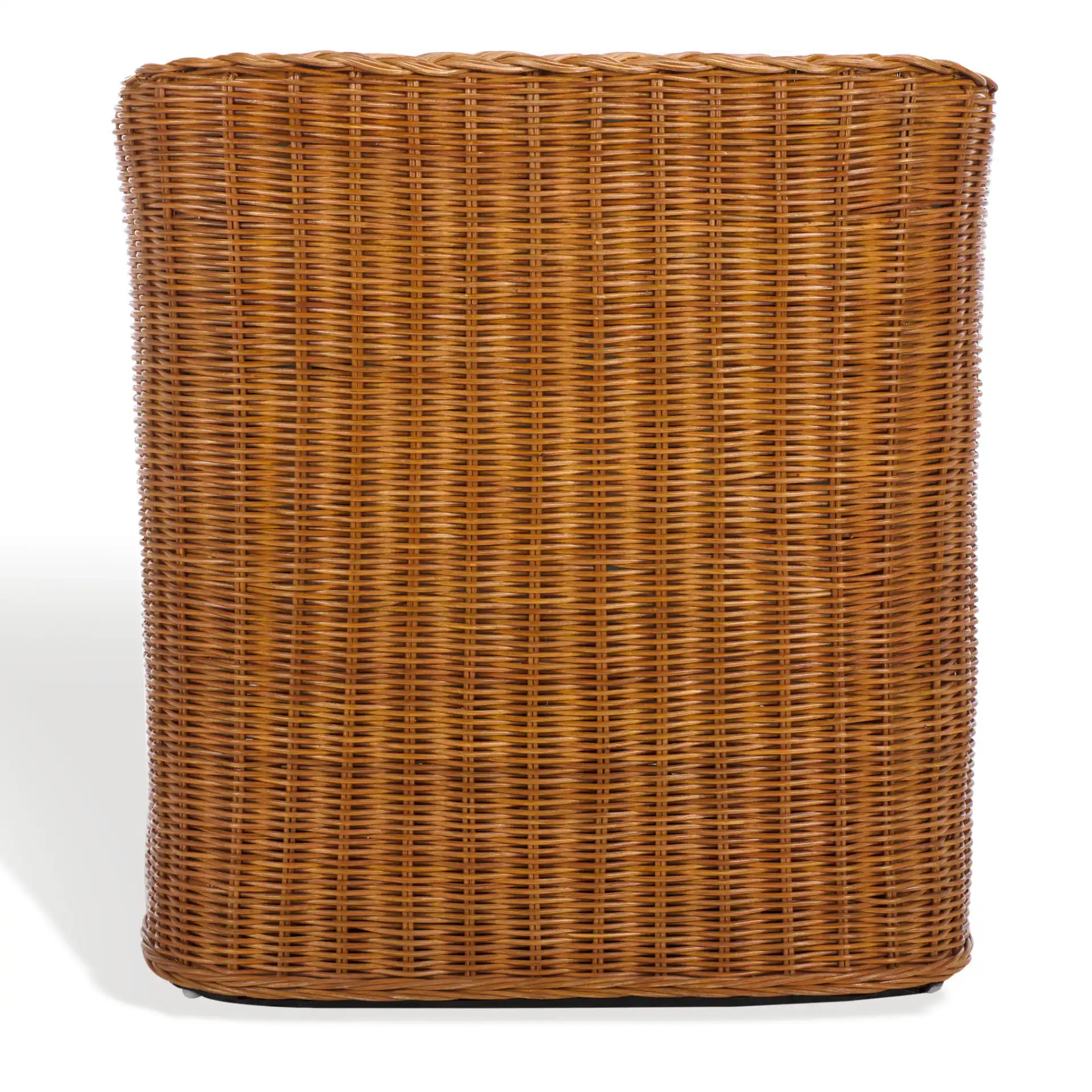 Sharon Rattan Accent Chair in Natural / Beige, detail view