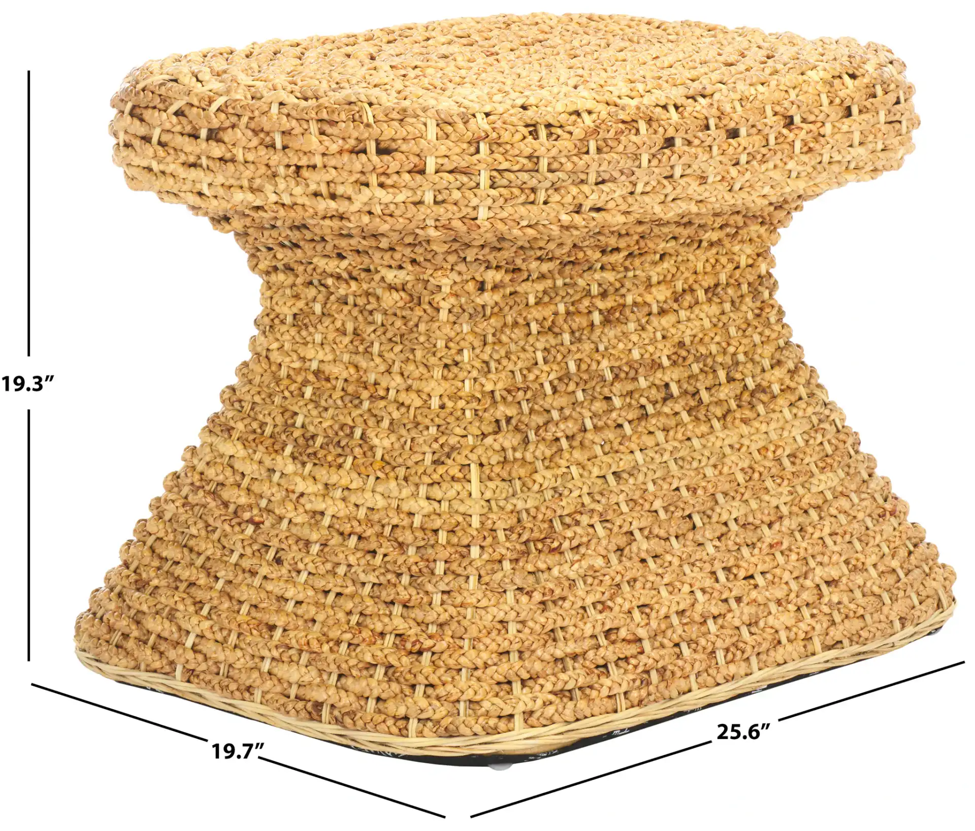 Caprianna Accent Table in Natural, detail view