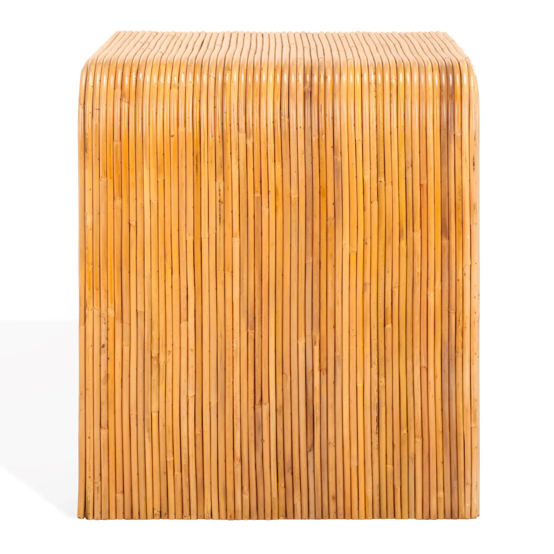 Dellabryn Rattan Accent Table in Natural, detail view