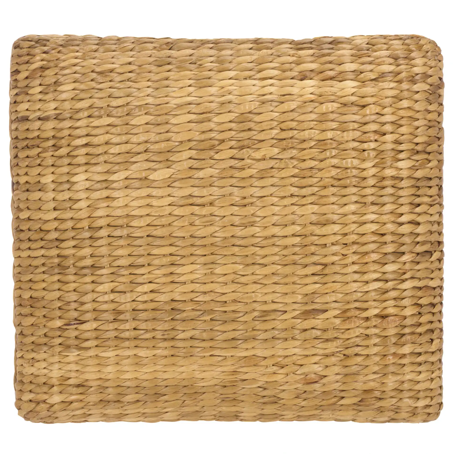 Caprianna Waterhyacinth Stool in Natural, detail view