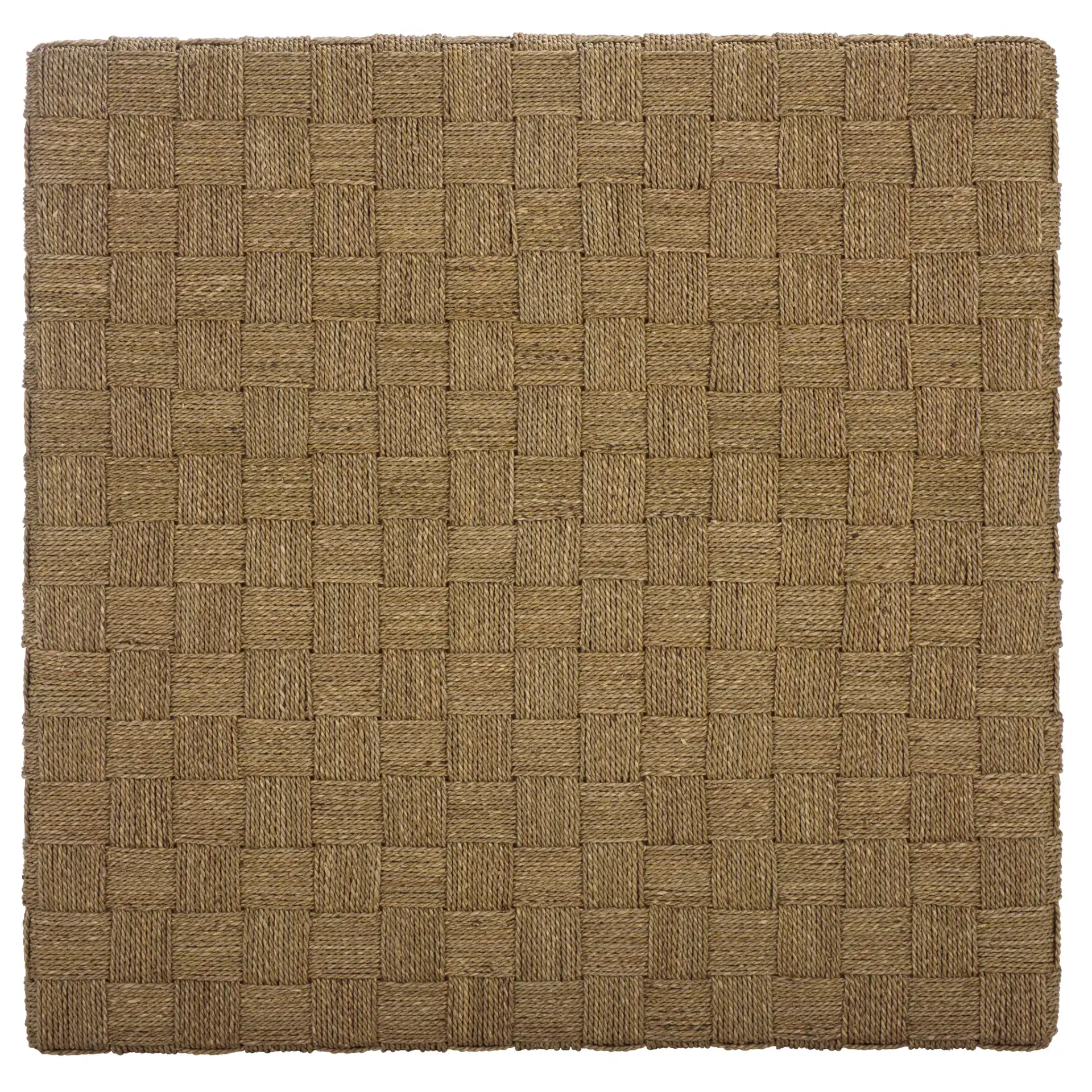 Norabelle Seagrass Coffee Table in Natural, detail view