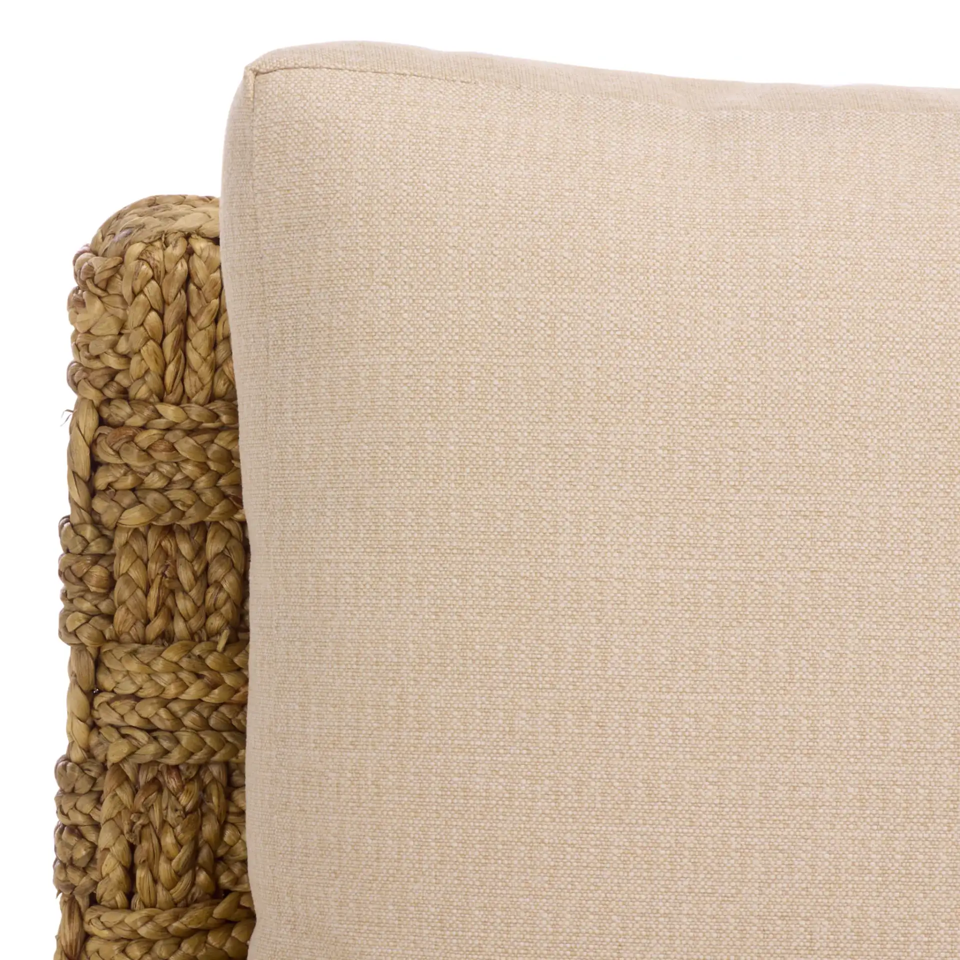 Gregory Tall Accent Chair in Natural / Beige in a styled room