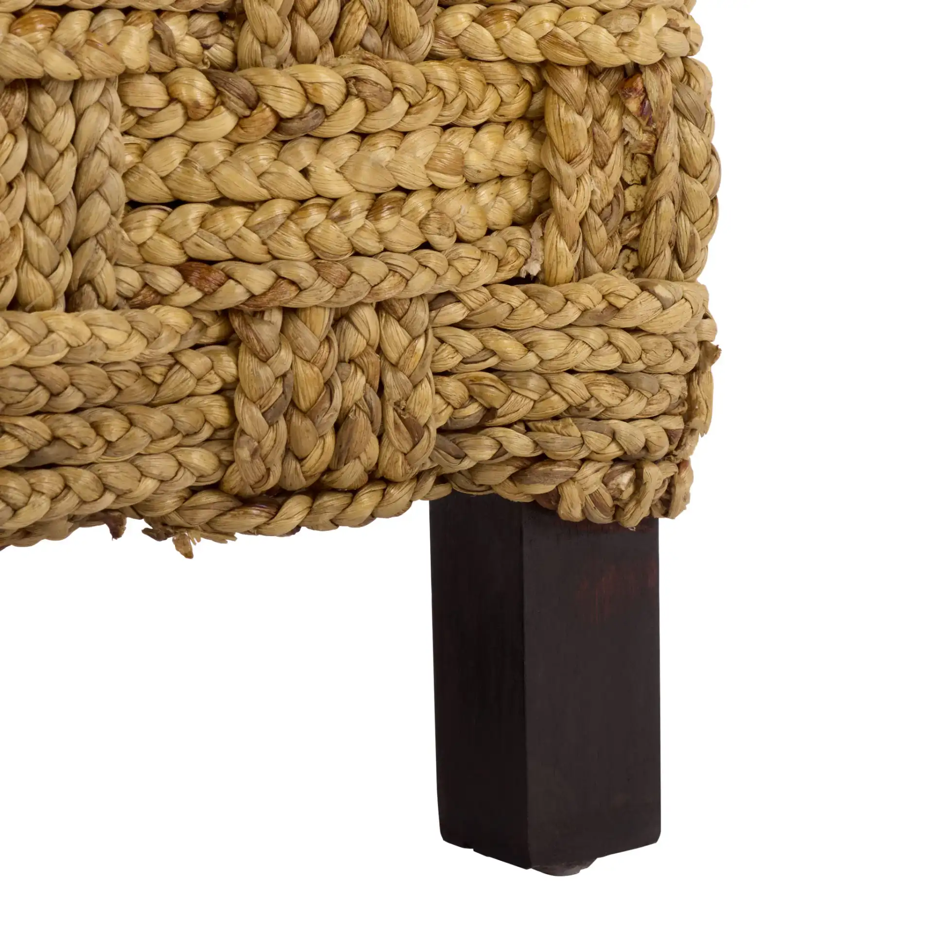 Gregory Tall Accent Chair in Natural / Beige, detail view