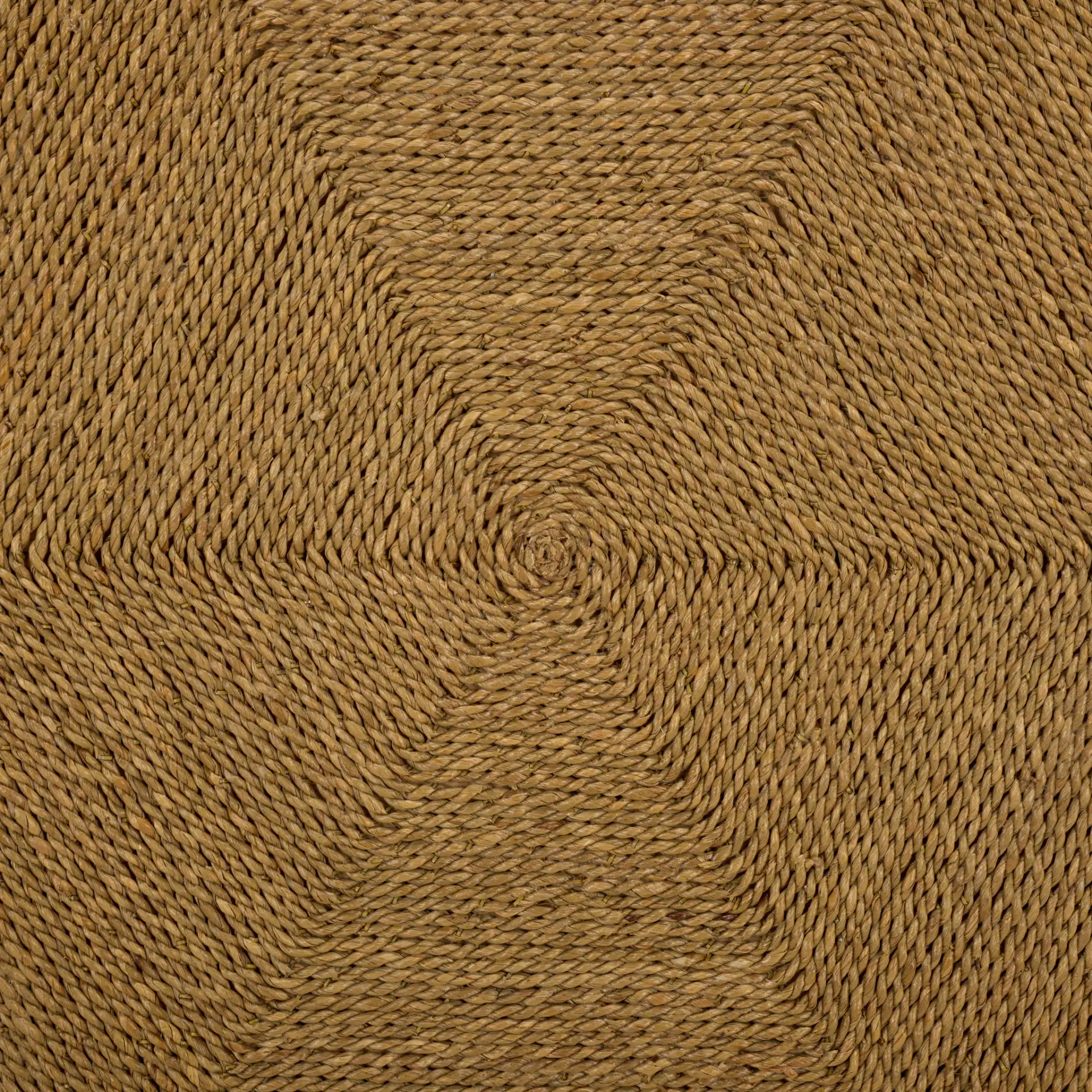 Frederica Rattan Coffee Table in Natural, detail view