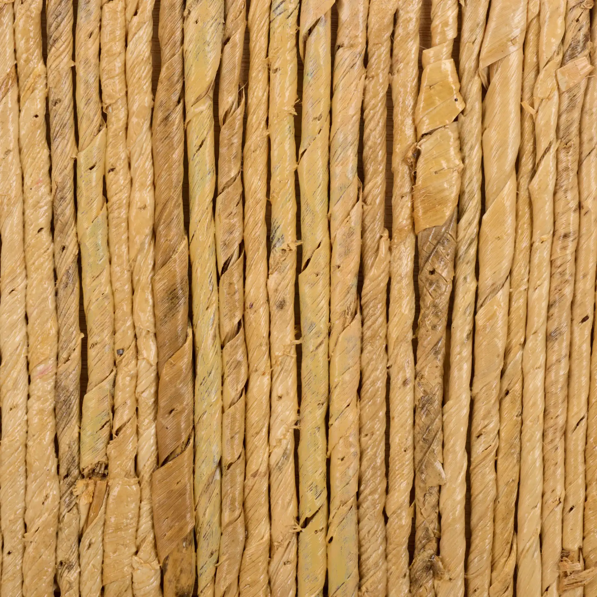 Fowler Abaca Accent Table in Natural, detail view