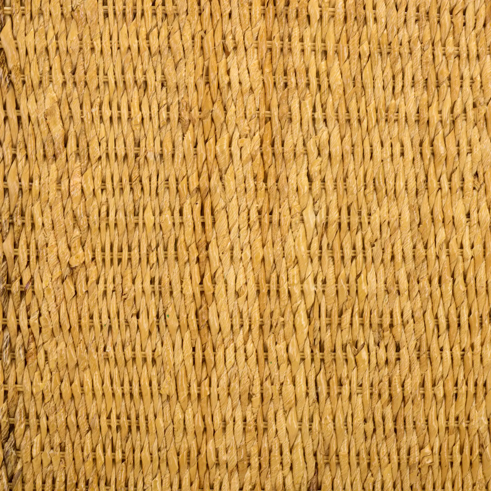 Donovan Abaca Square Coffee Table in Natural, detail view