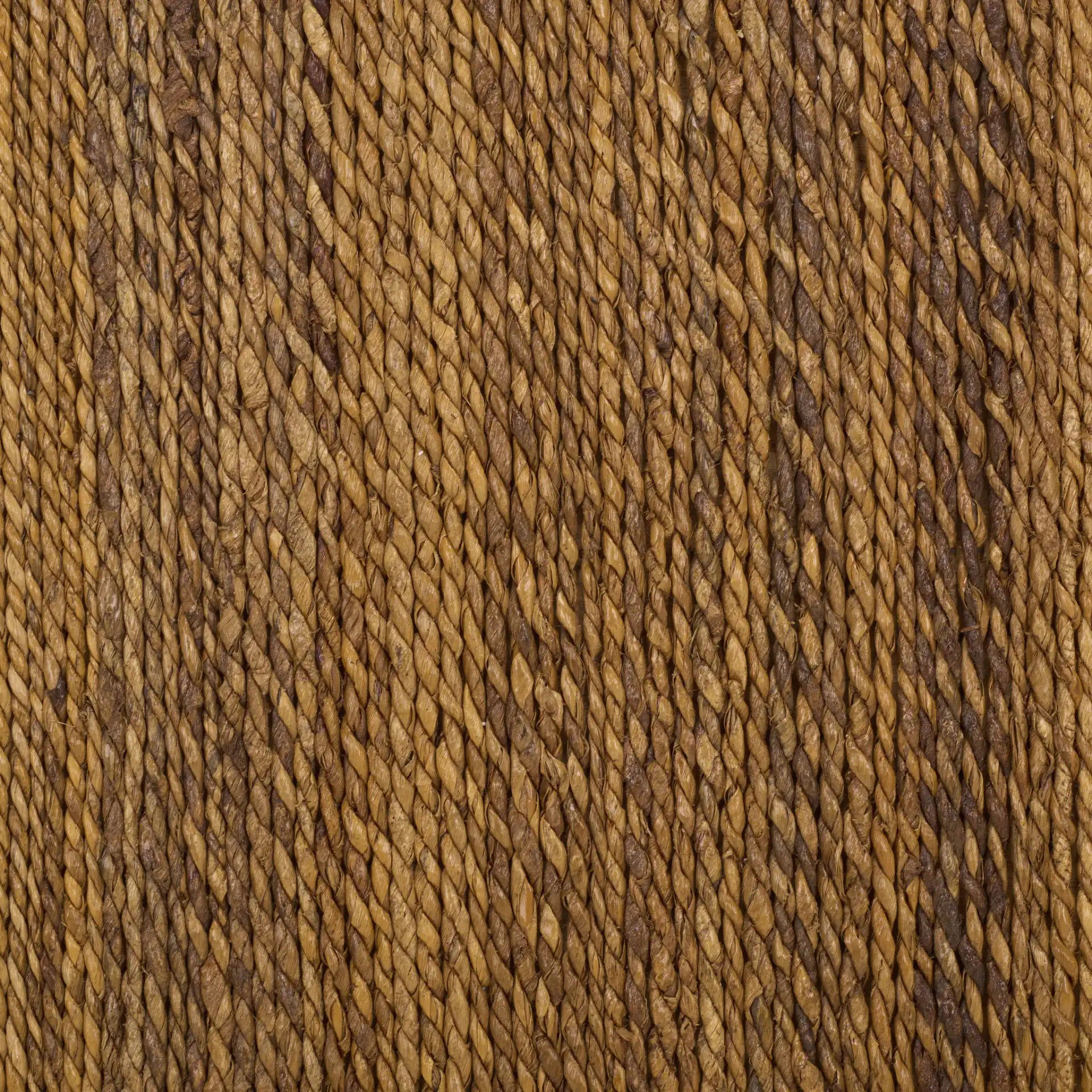 Akina Woven Abaca Bench in Natural, detail view