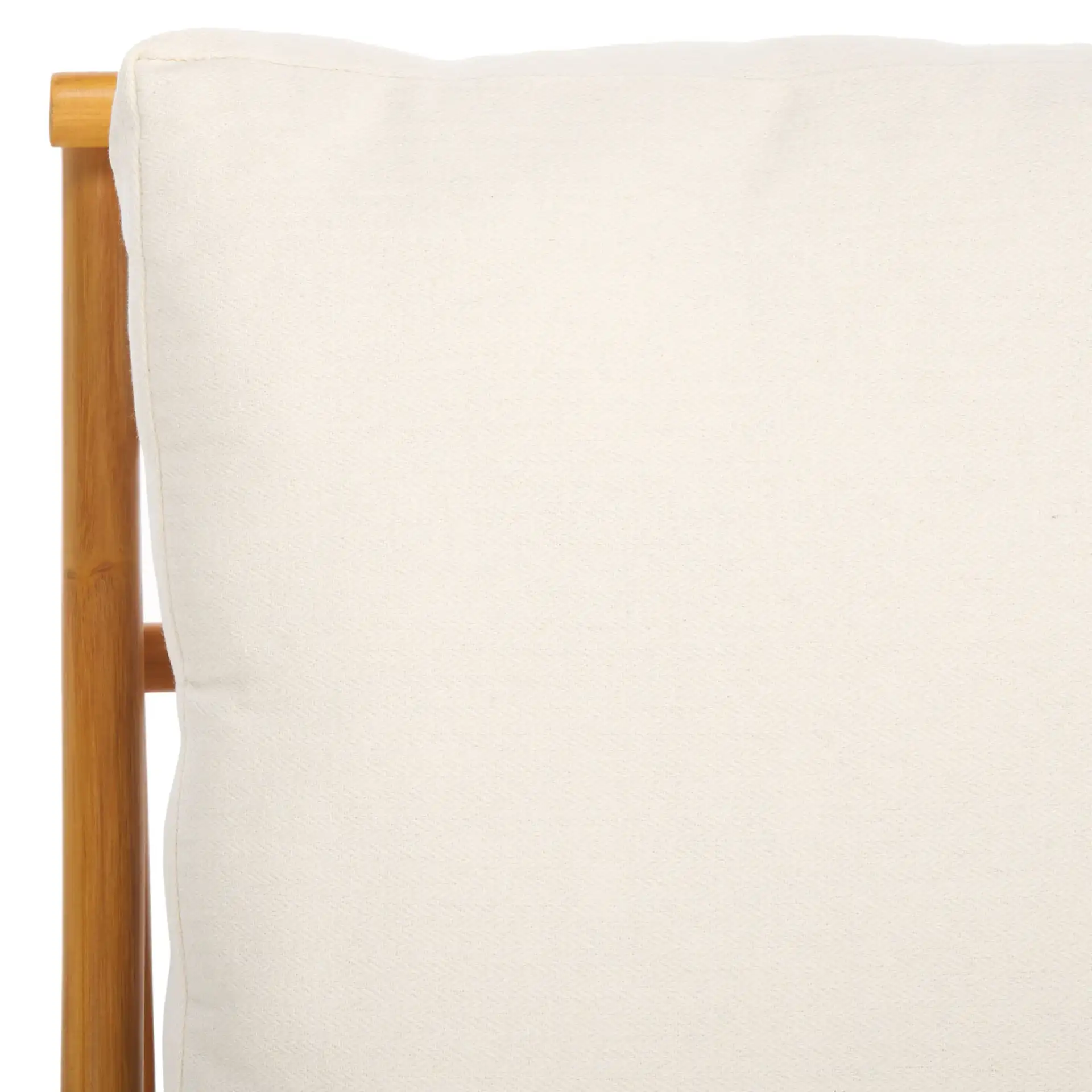 Fernson Rattan Accent Chair in Natural / White in a styled room