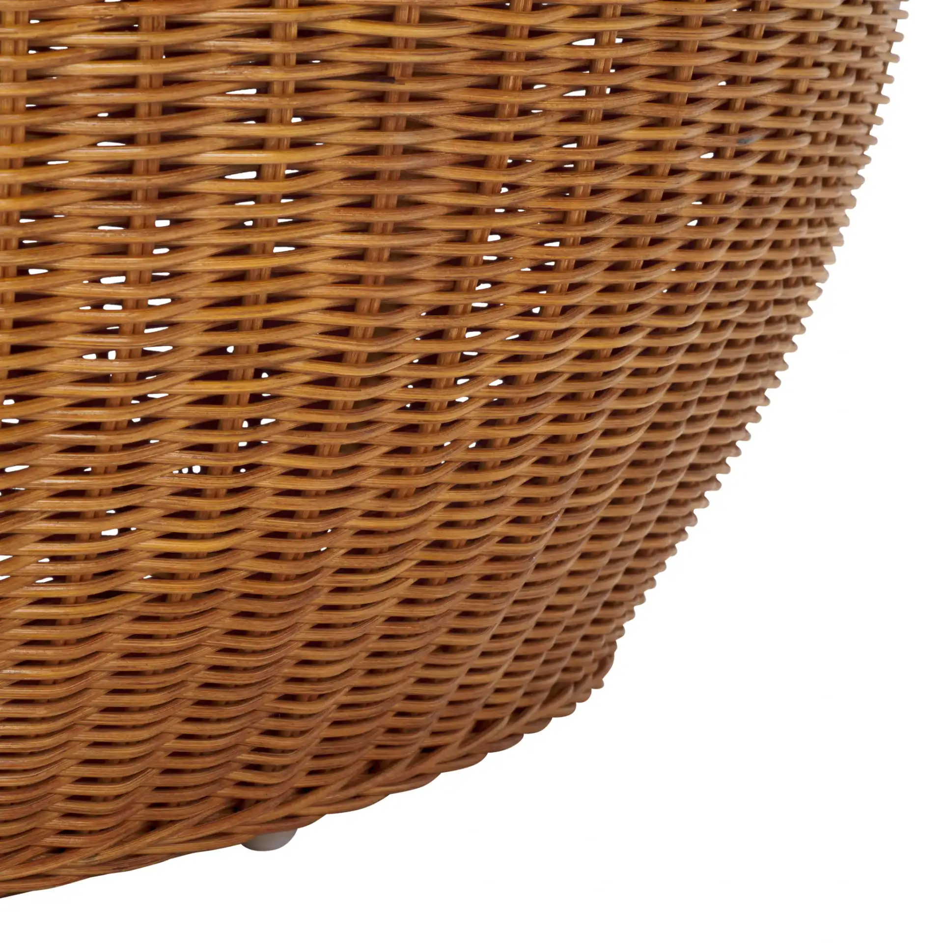 Hylda Rattan Coffee Table in Natural, detail view