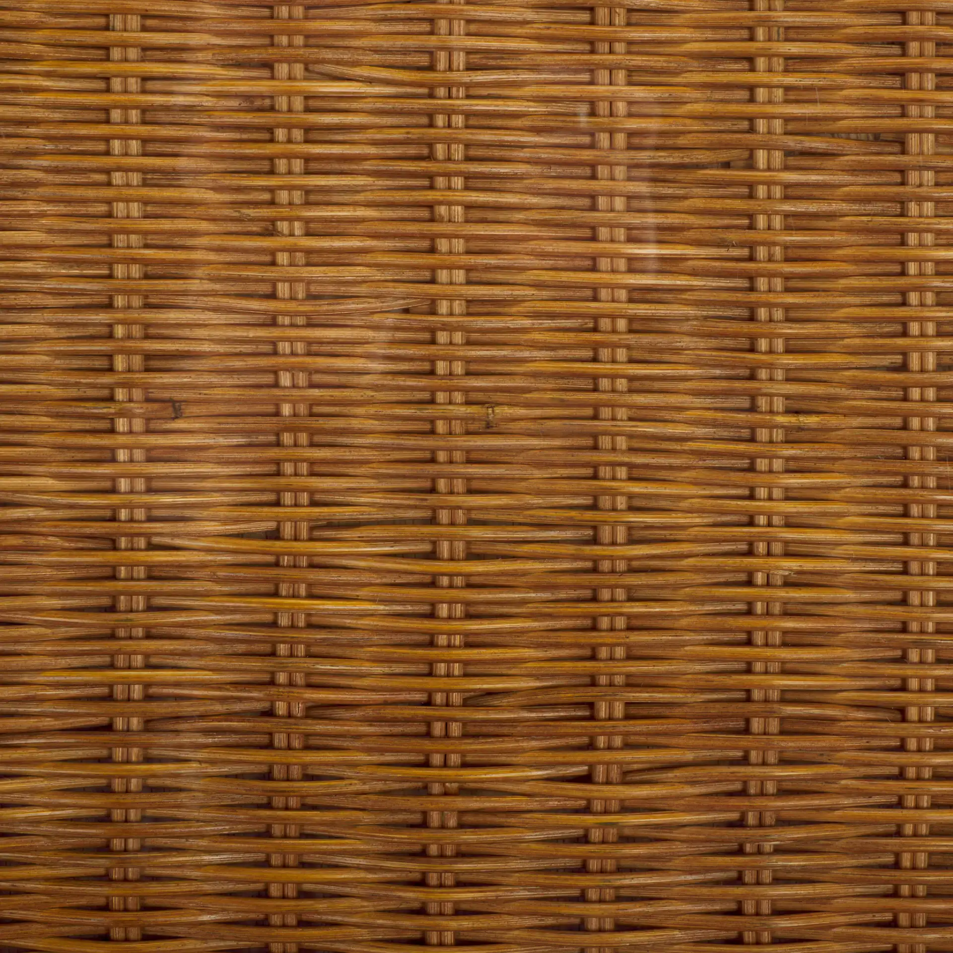 Hylda Rattan Coffee Table in Natural, detail view