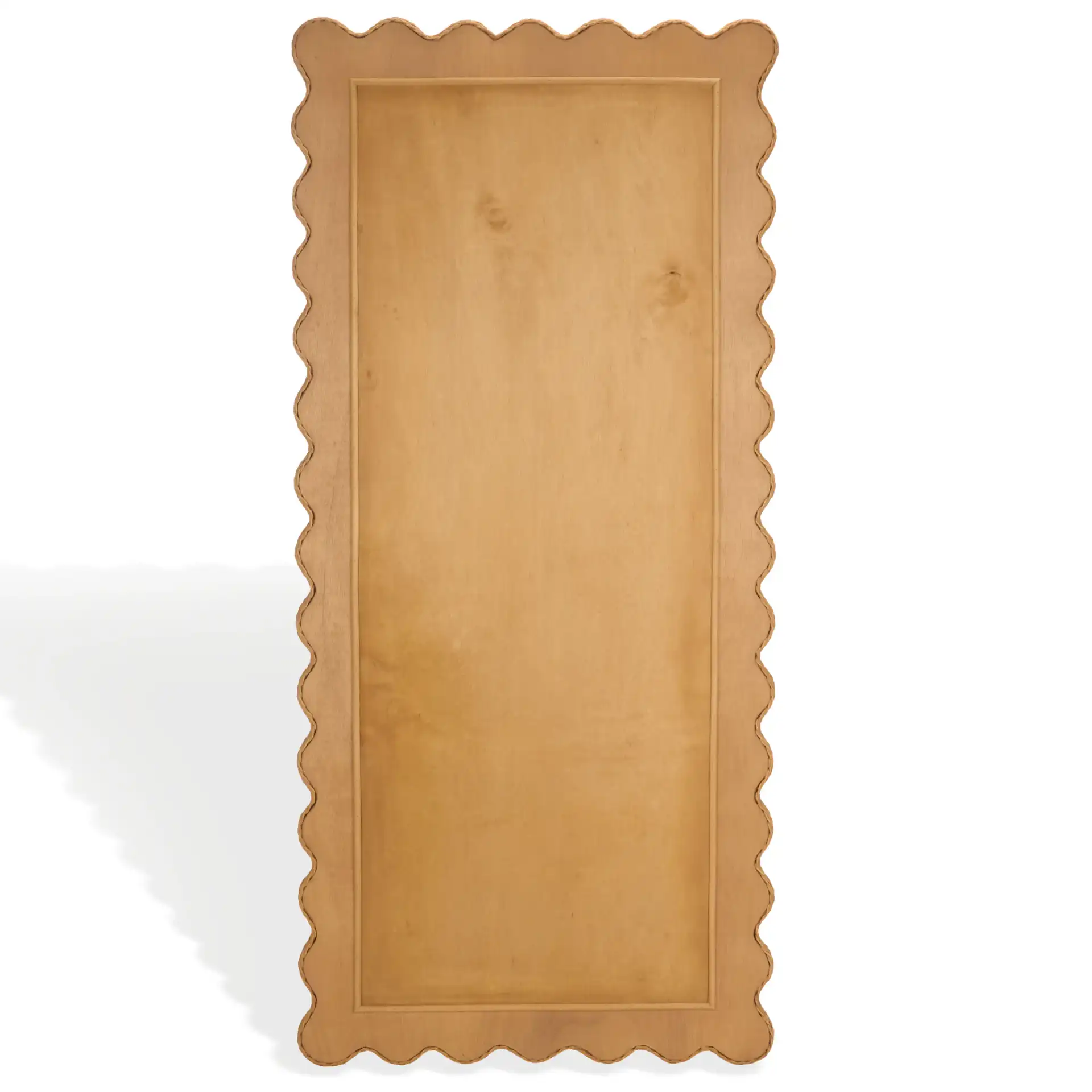 Glendetta Rattan 70-Inch Mirror in Natural, detail view
