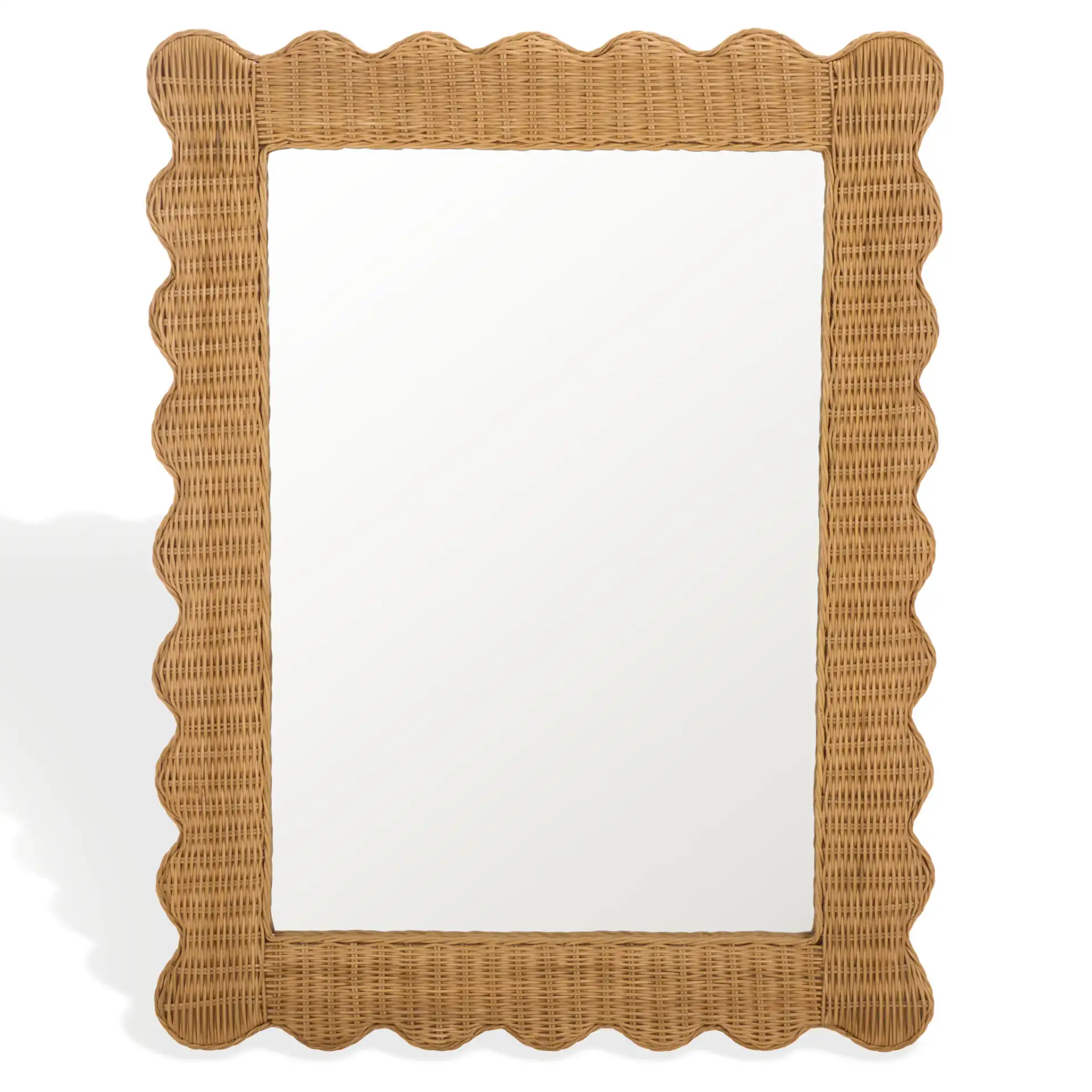 Glendetta Rattan 40-Inch Mirror in Natural