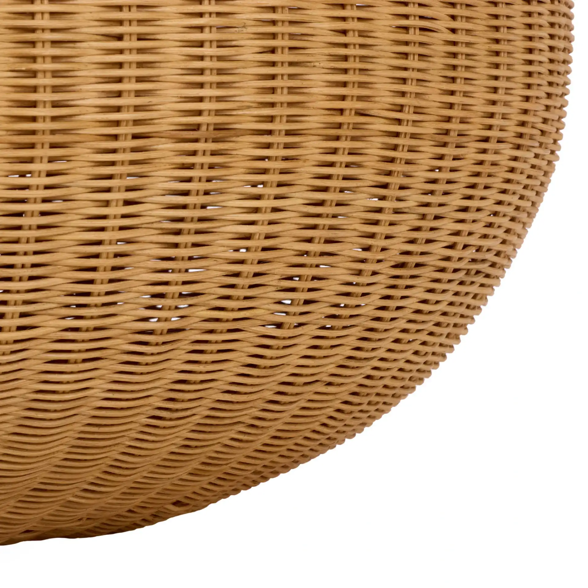 O'Reilly Rattan Coffee Table in Natural, detail view