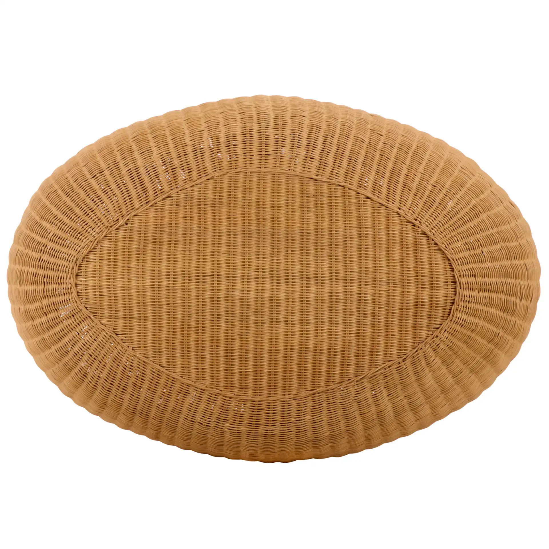 O'Reilly Rattan Coffee Table in Natural, detail view