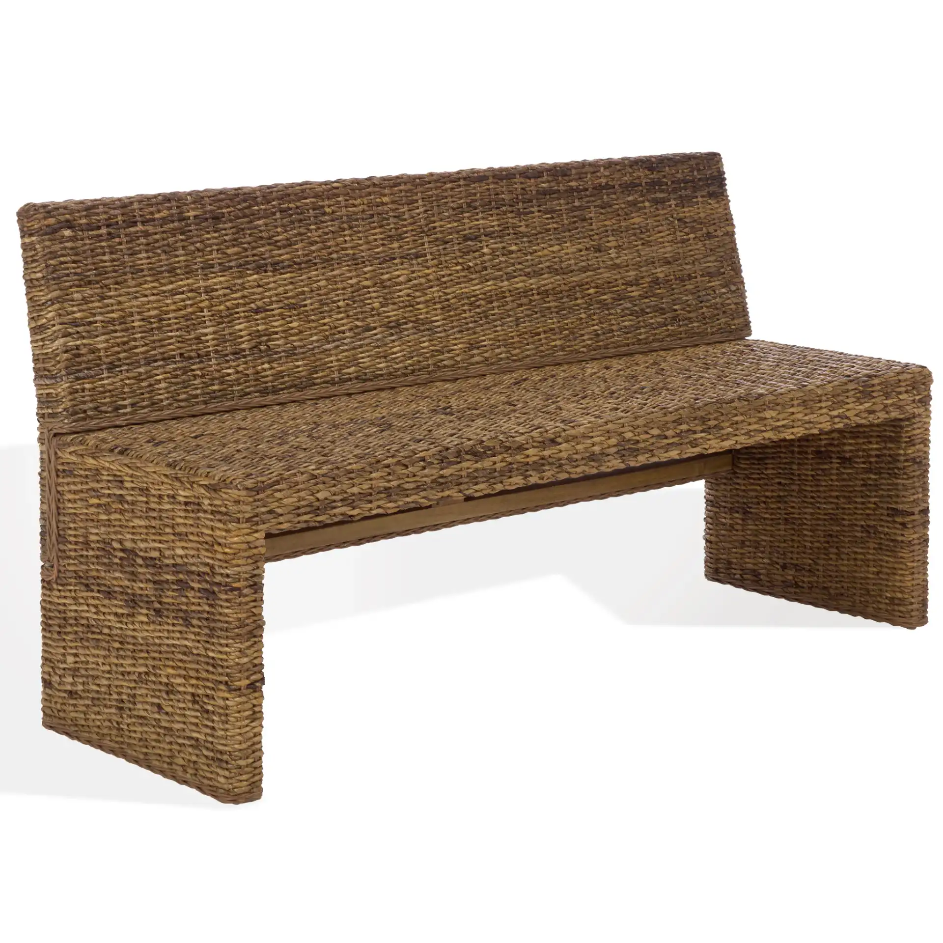 Graylee Abaca Bench in Natural