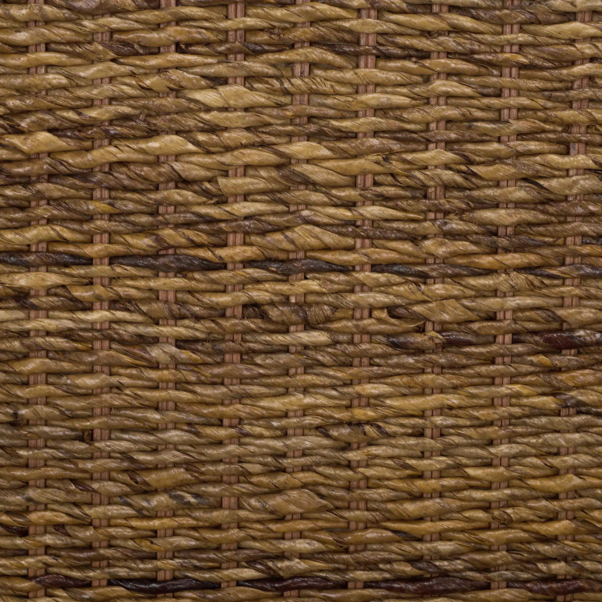 Graylee Abaca Bench in Natural, detail view
