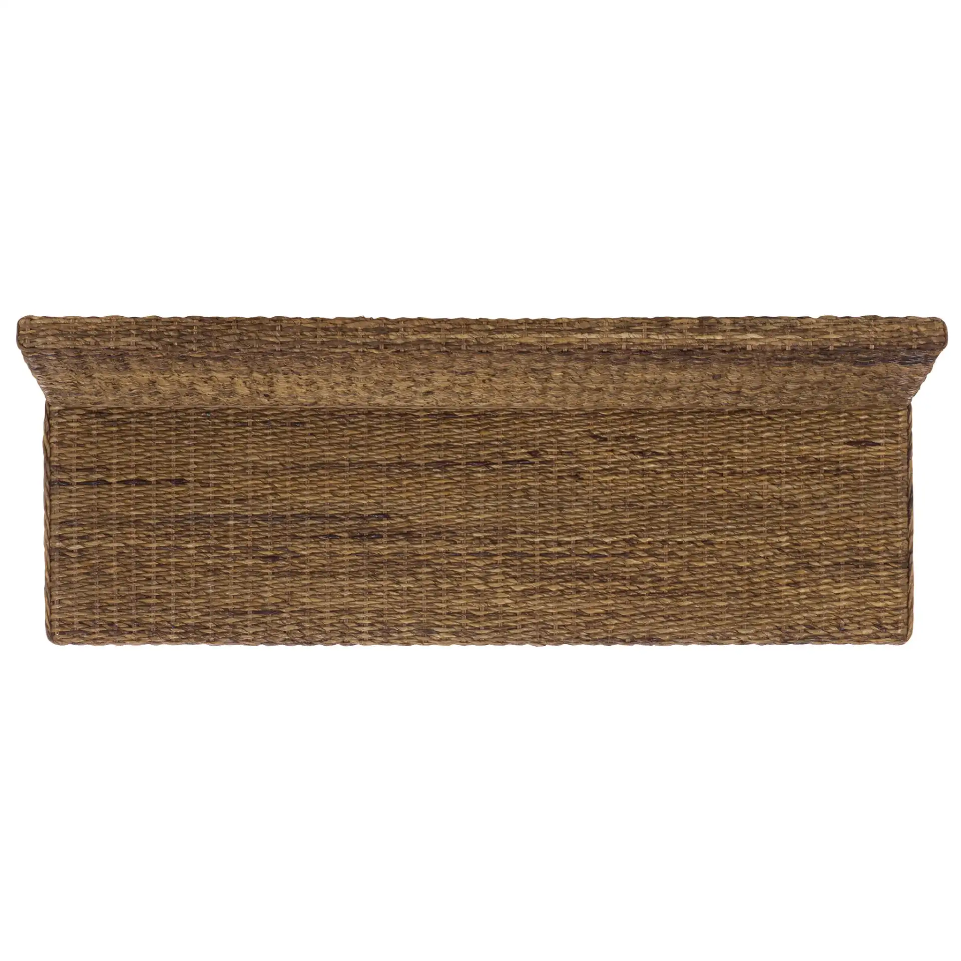 Graylee Abaca Bench in Natural, detail view