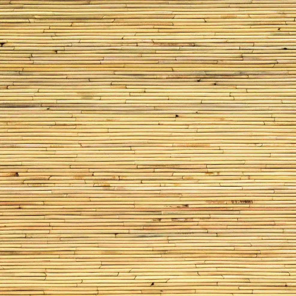 Maryellen Rattan Coffee Table in Natural, detail view