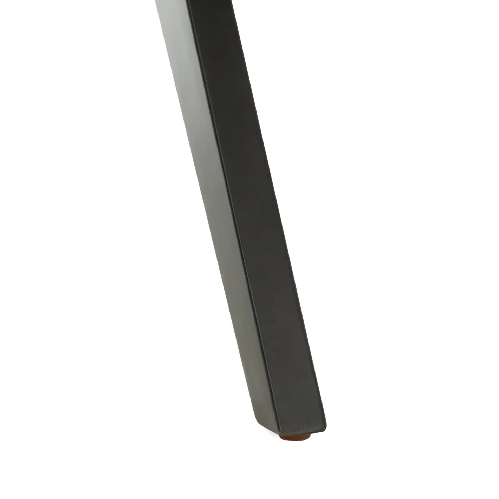 Noah Spindle Dining Chair (Set of 2) in Black / Beige, detail view