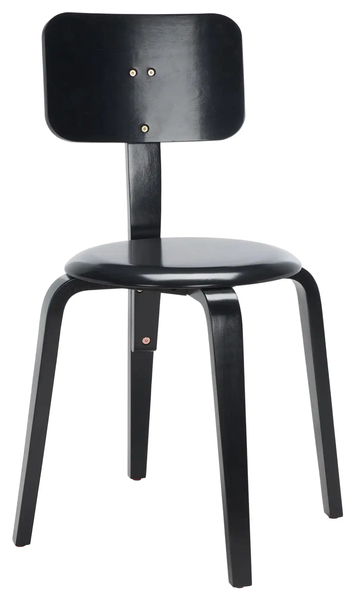Luella Stackable Dining Chair (Set of 2) in Black