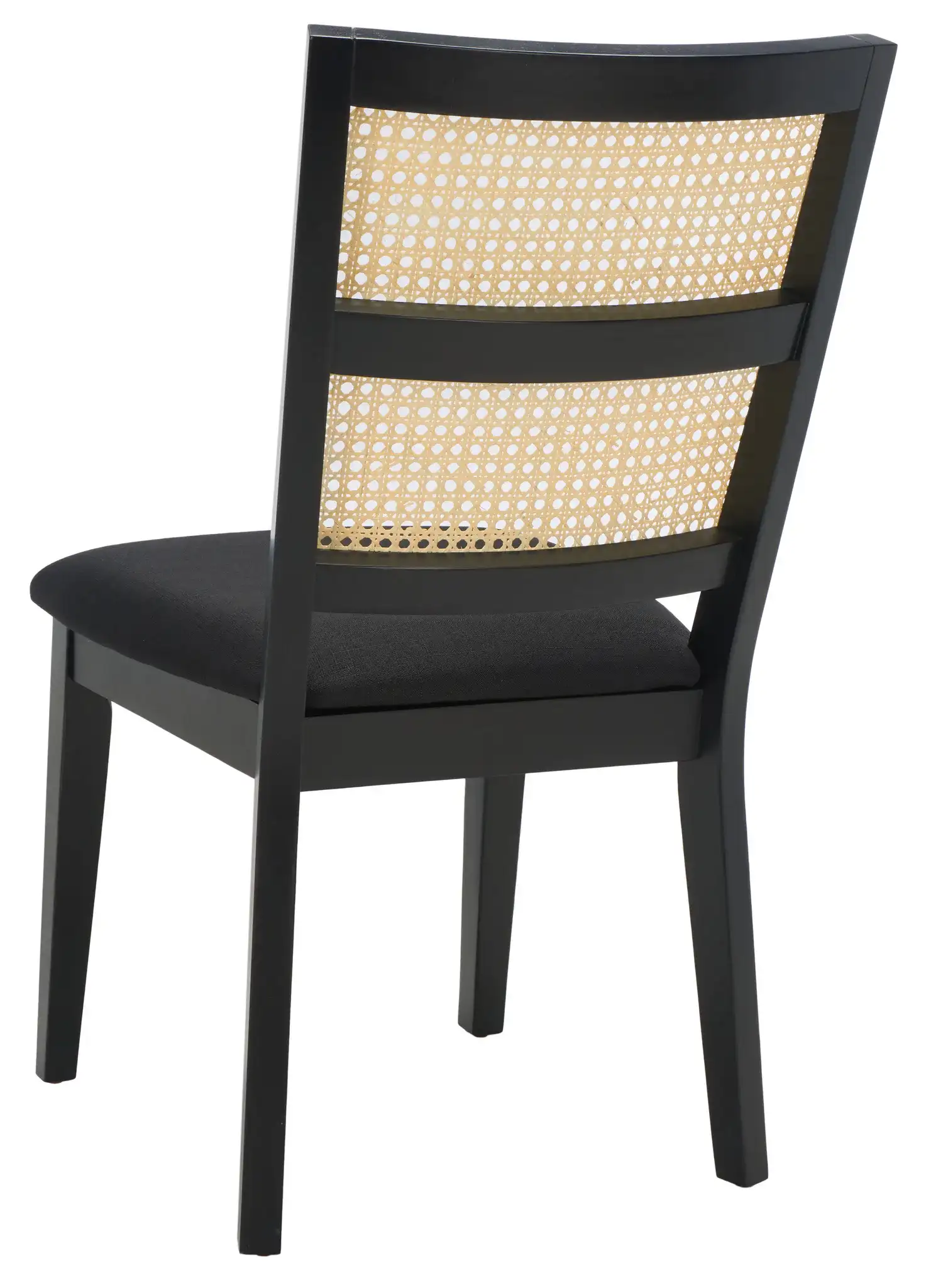 Toril Dining Chair (Set of 2) in Black, detail view
