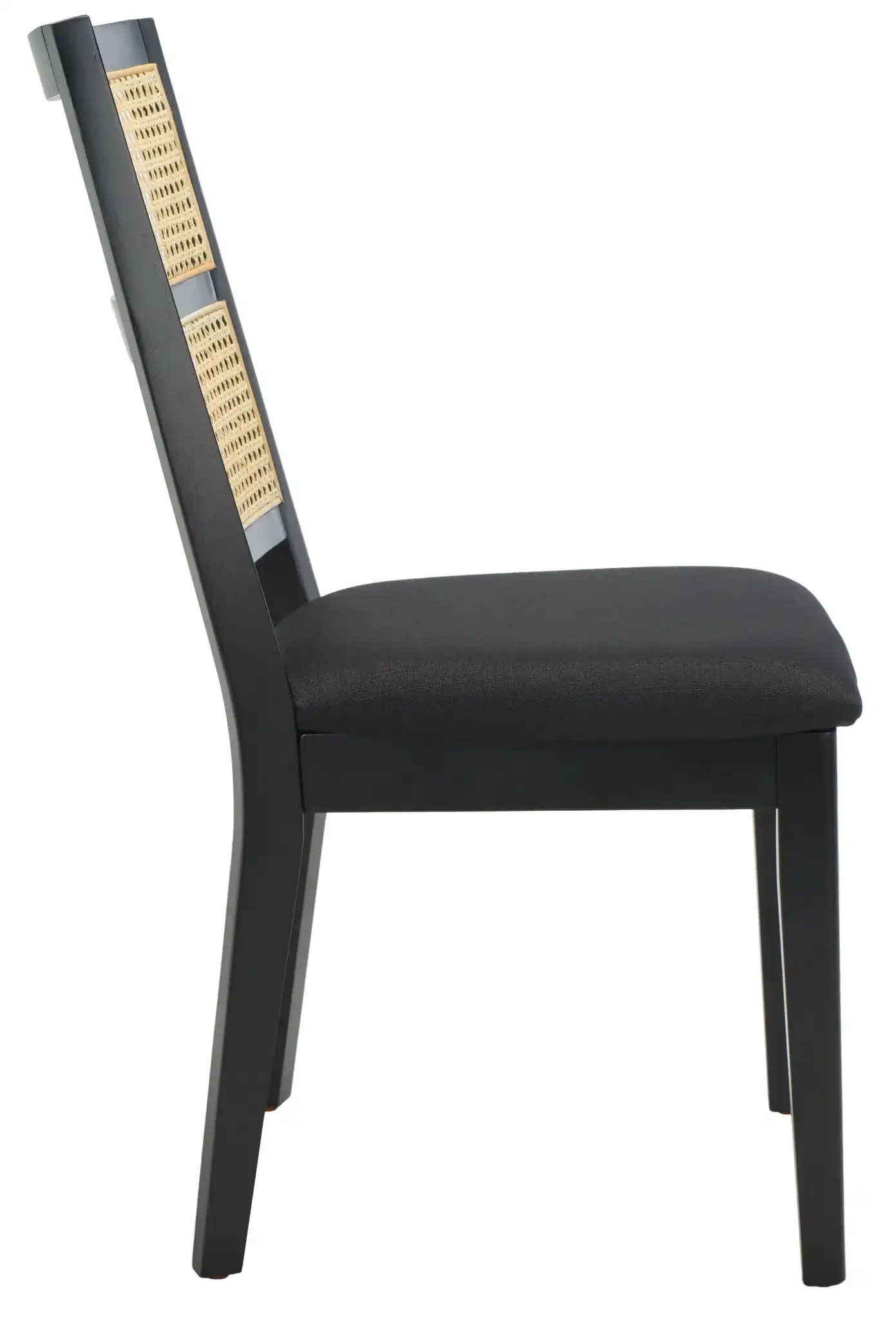 Toril Dining Chair (Set of 2) in Black, detail view