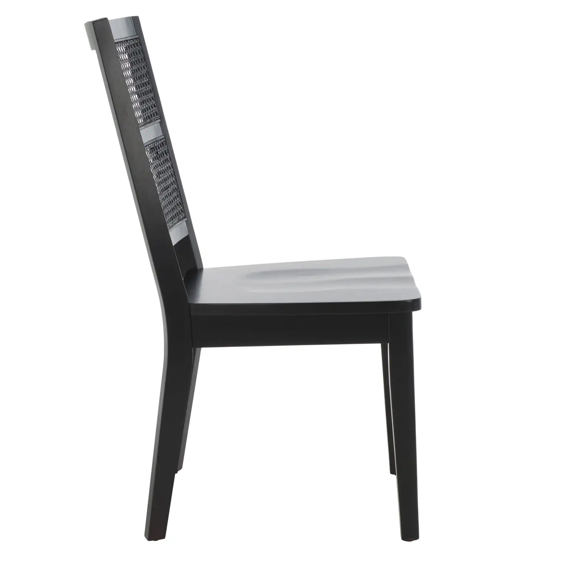 Toril Dining Chair (Set of 2) in Black, detail view