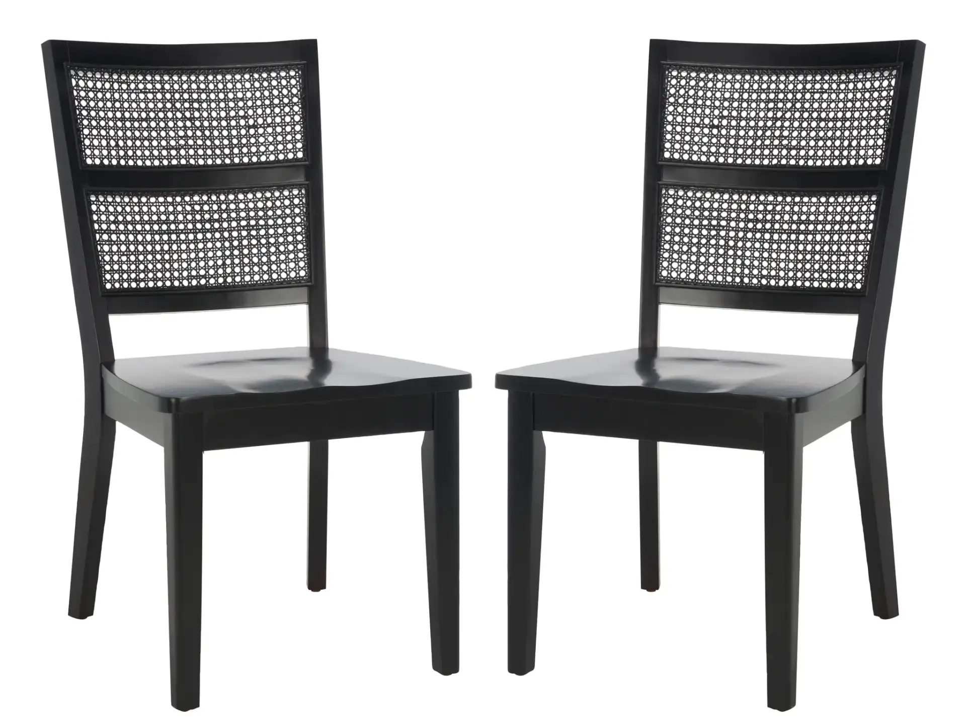 Toril Dining Chair (Set of 2) in Black, detail view