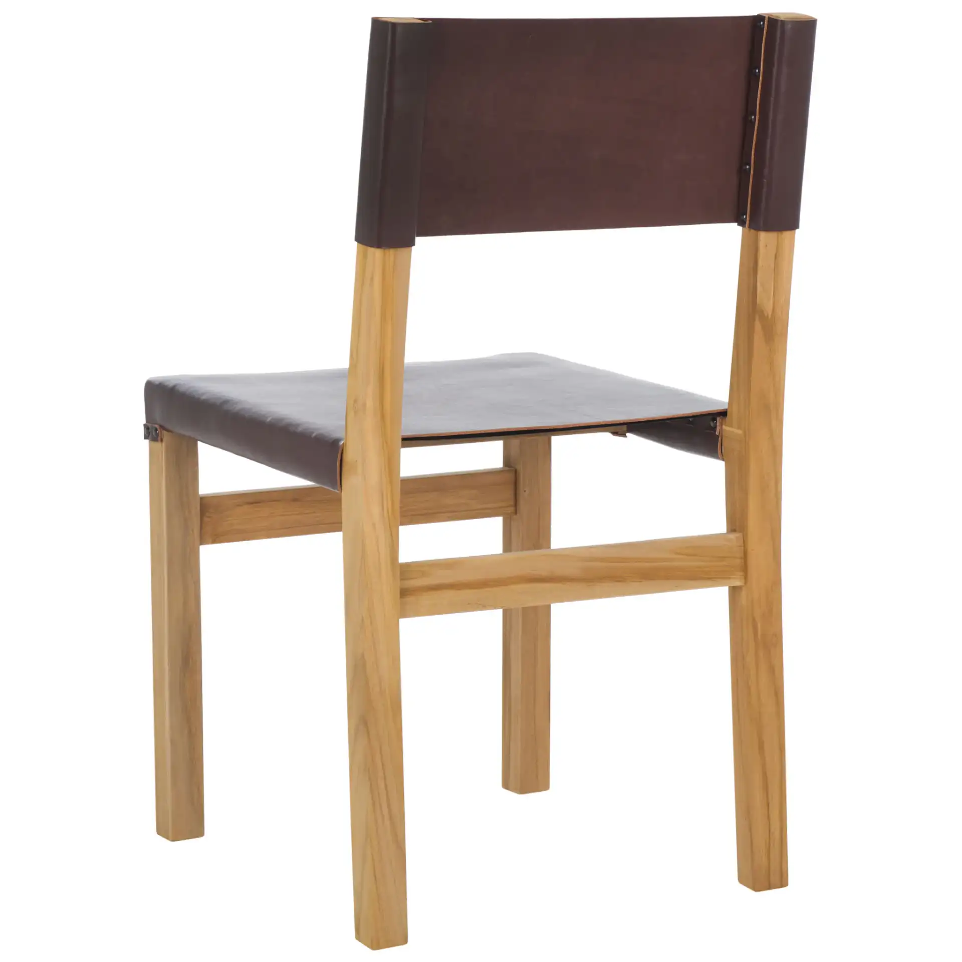 Romee Dining Chair in Cognac / Natural, detail view
