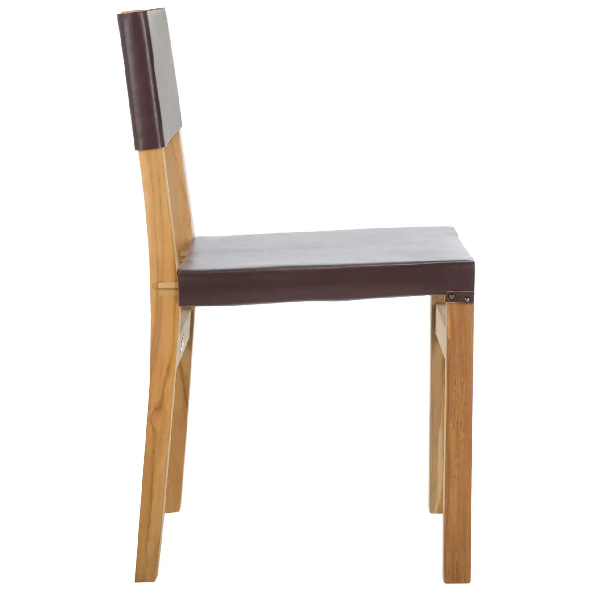 Romee Dining Chair in Cognac / Natural, detail view