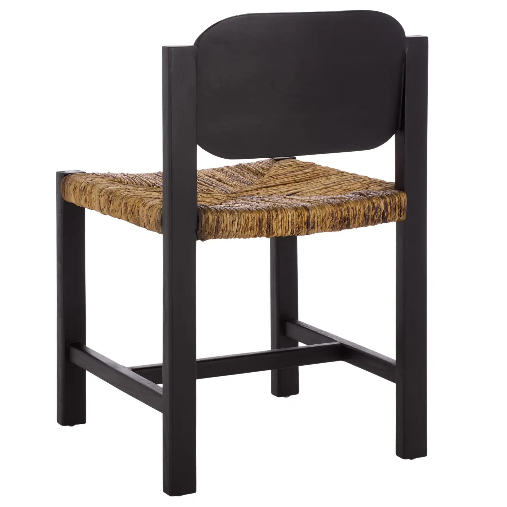 Aristedes Dining Chair in Banana Natural / Black, detail view