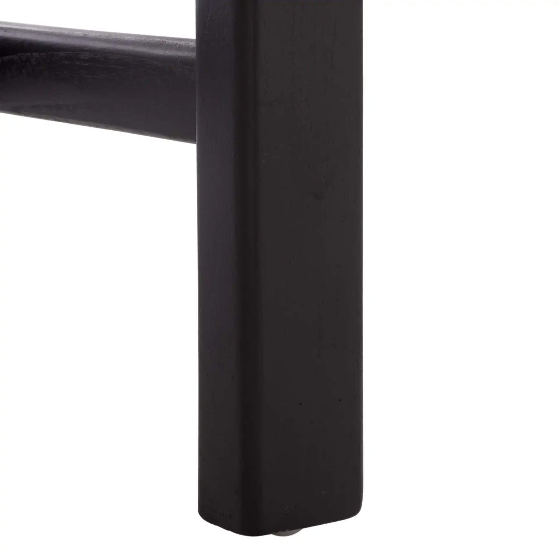 Aristedes Dining Chair in Banana Natural / Black, detail view