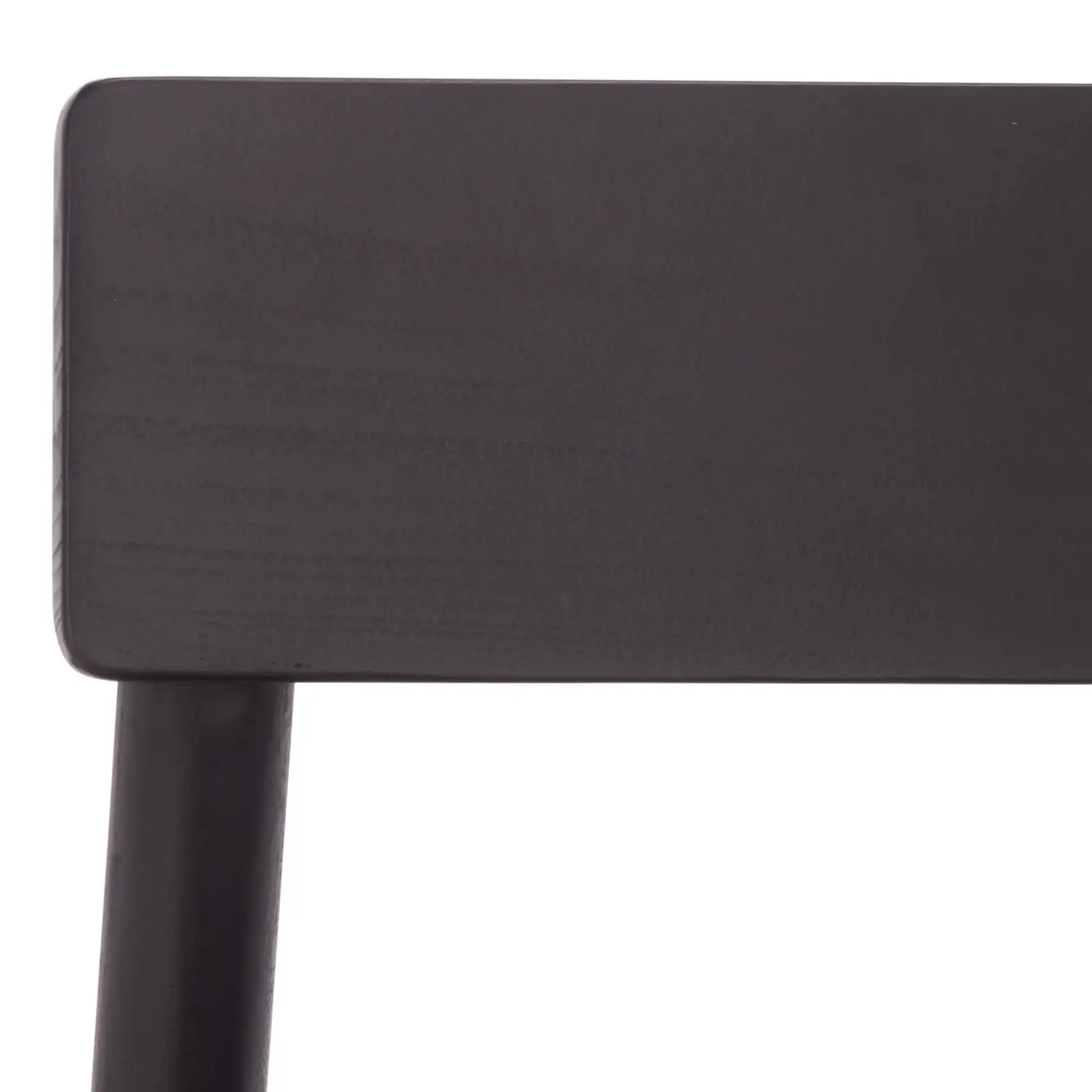 Tyde Dining Chair in Black in a styled room