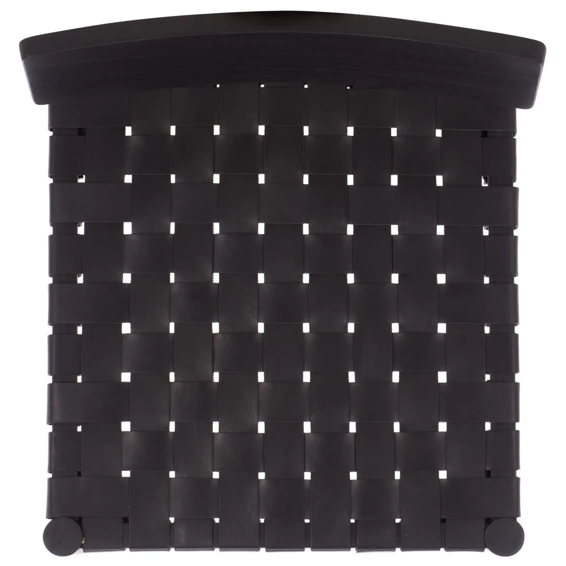 Tyde Dining Chair in Black, detail view