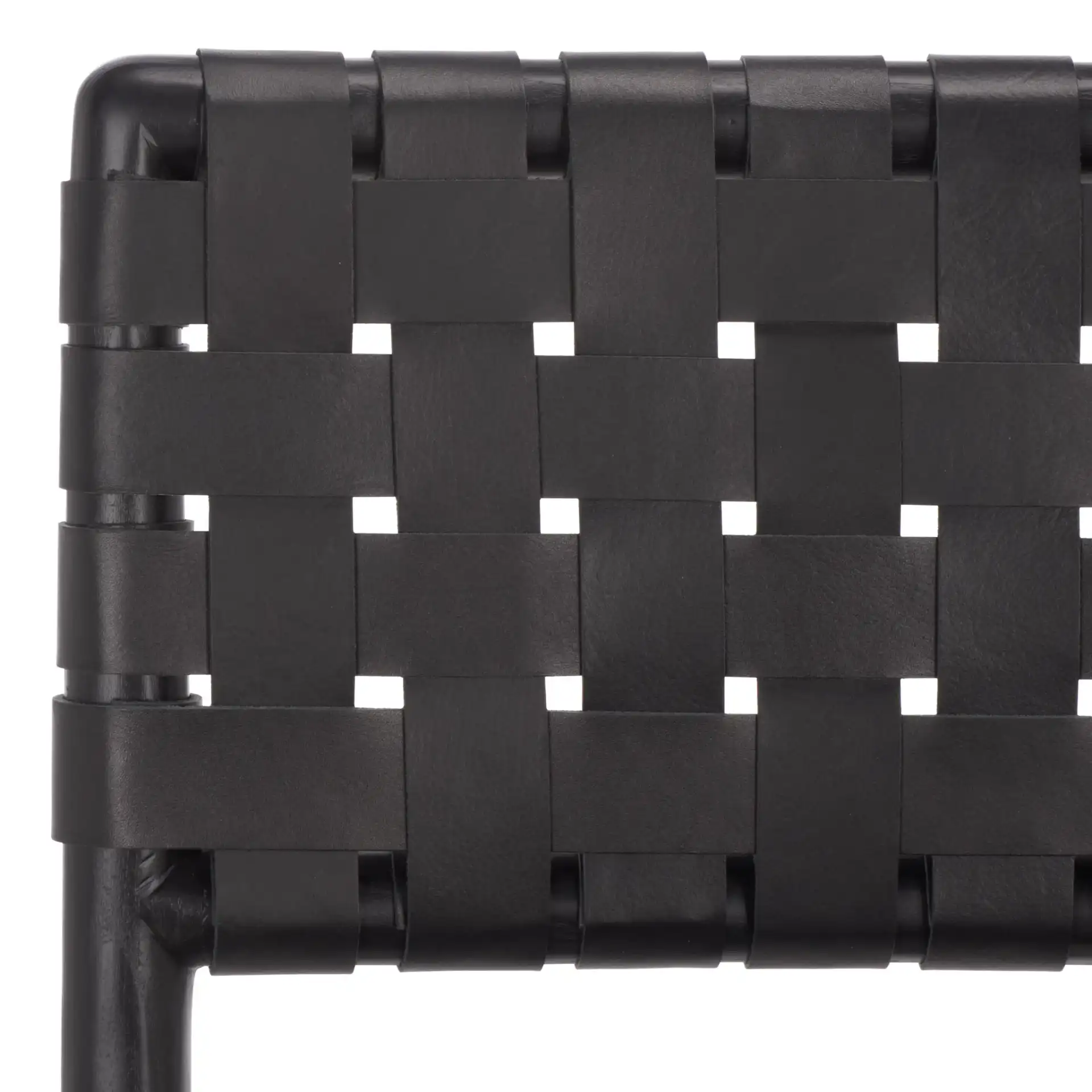 Kaiber Dining Chair in Black in a styled room