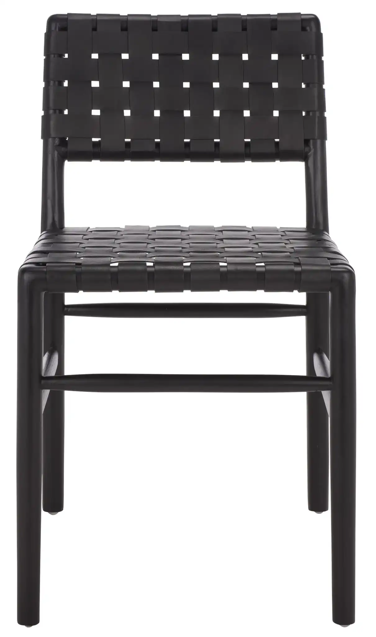 Kaiber Dining Chair in Black, detail view