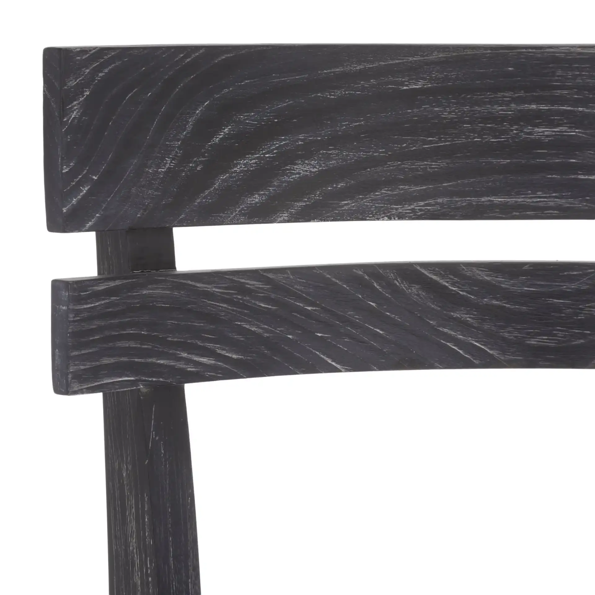 Casper Dining Chair in Black Wash / Black in a styled room