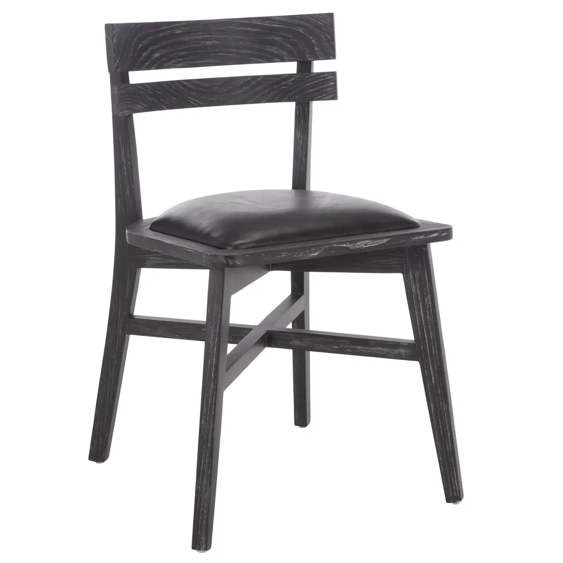 Casper Dining Chair in Black Wash / Black
