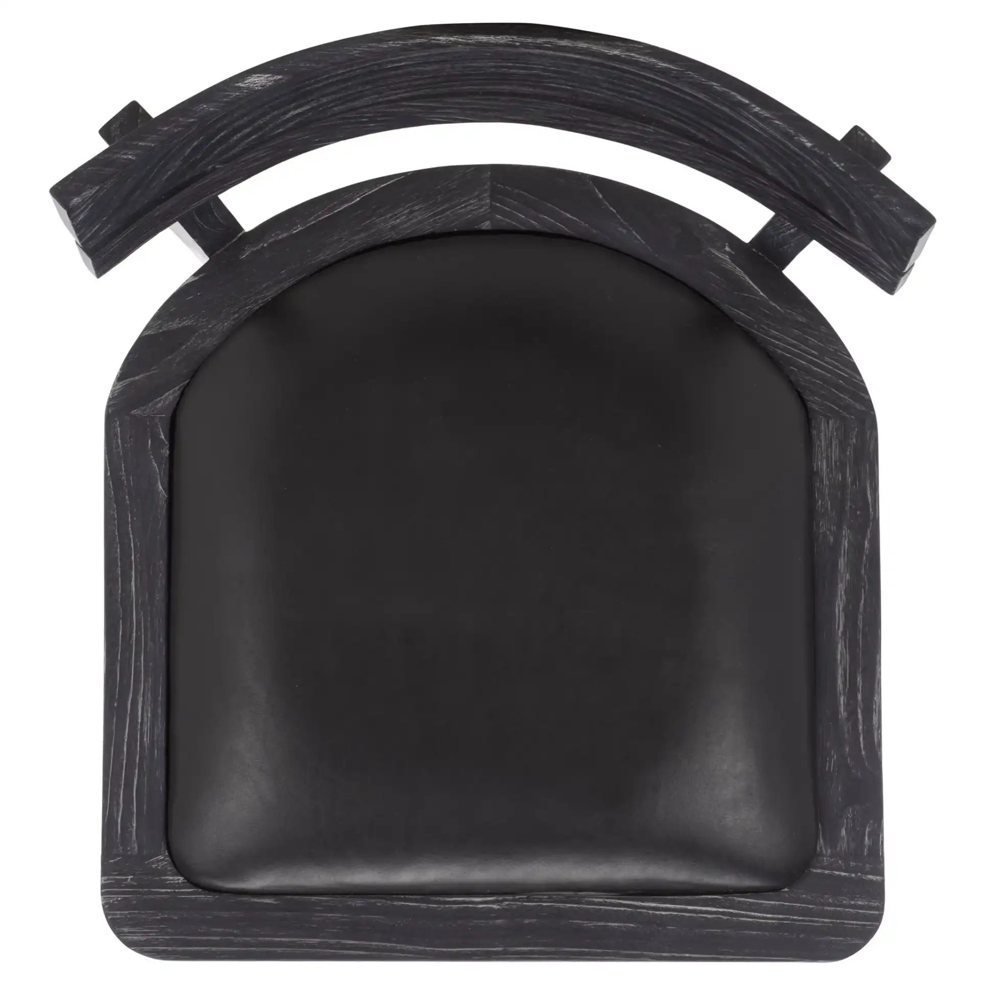 Casper Dining Chair in Black Wash / Black, detail view