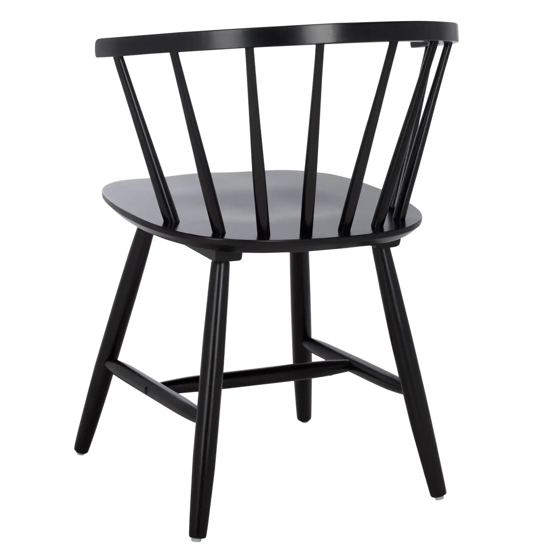 Ceres Dining Chair (Set of 2) in Black, detail view