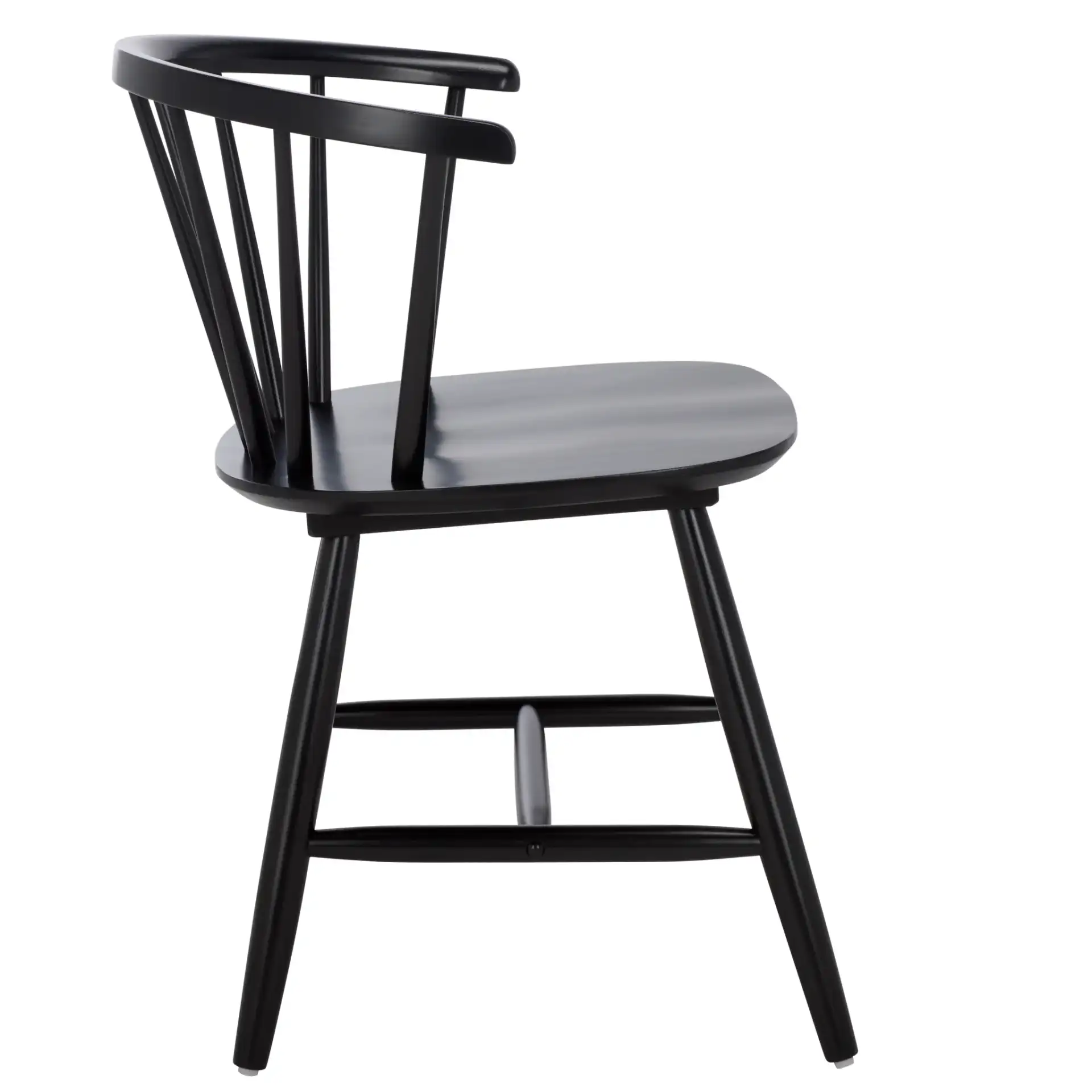 Ceres Dining Chair (Set of 2) in Black, detail view