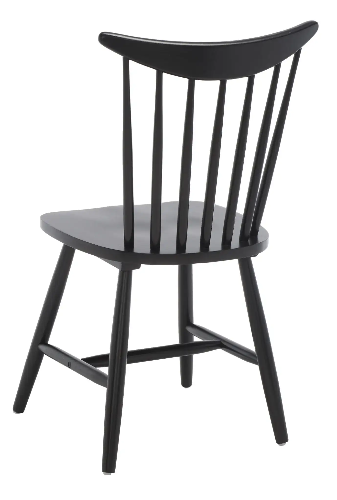 Jodan Dining Chair (Set of 2) in Black, detail view