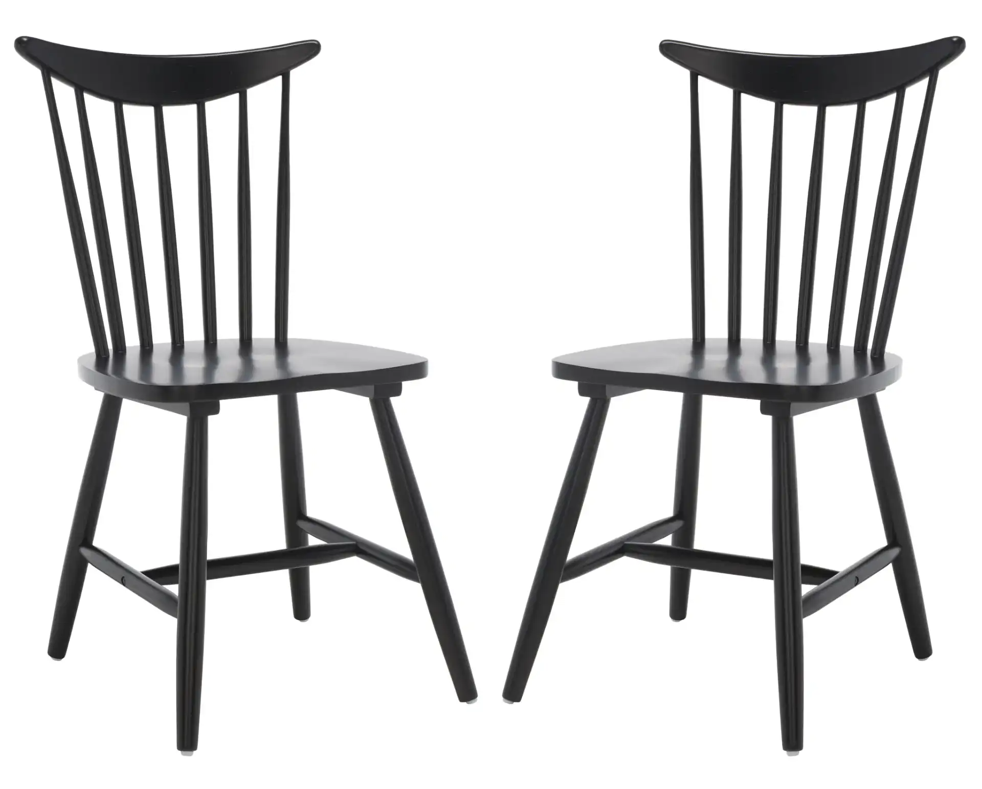 Jodan Dining Chair (Set of 2) in Black, detail view