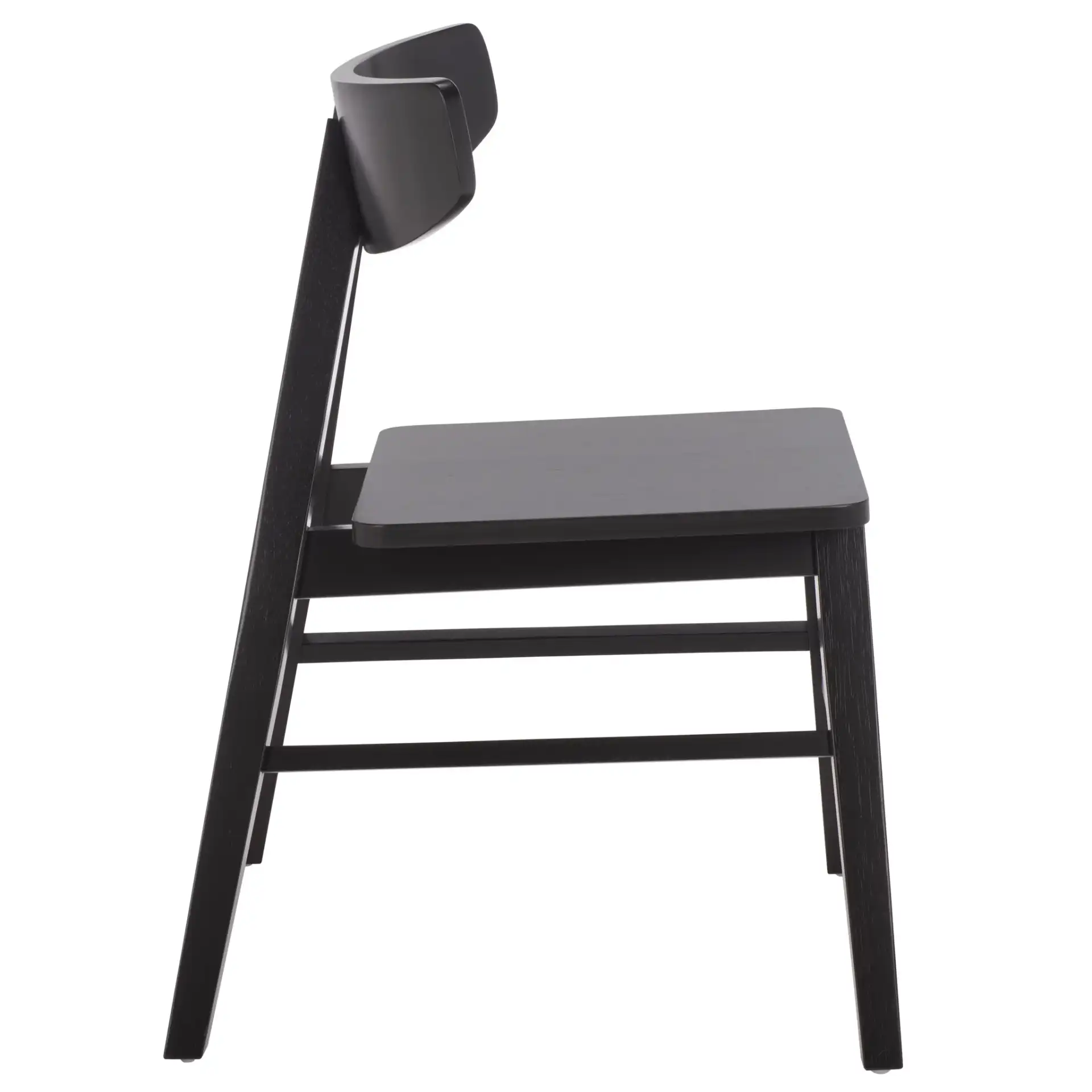 Farrah Dining Chair (Set Of 2) in Black, detail view