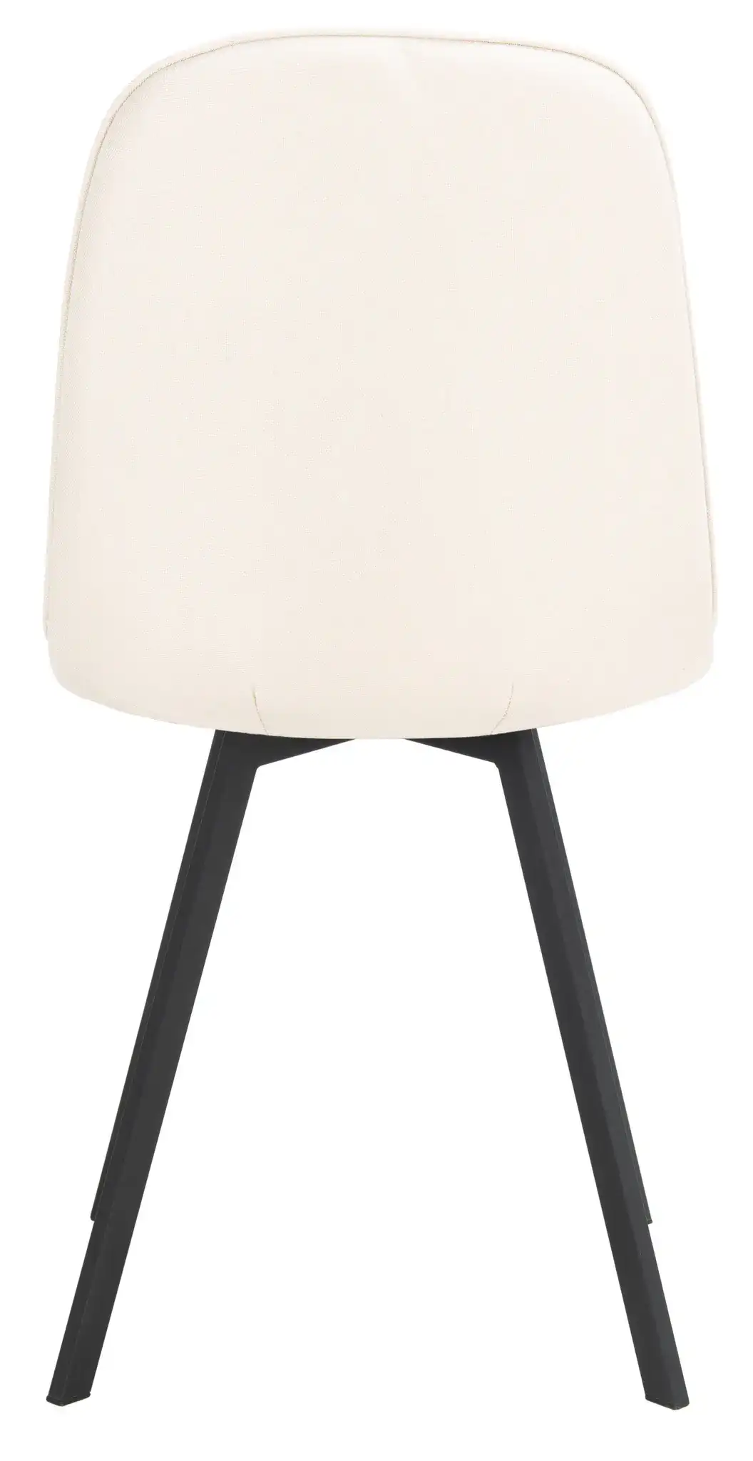 Ellery Dining Chair (Set of 2) in Beige / Black, detail view
