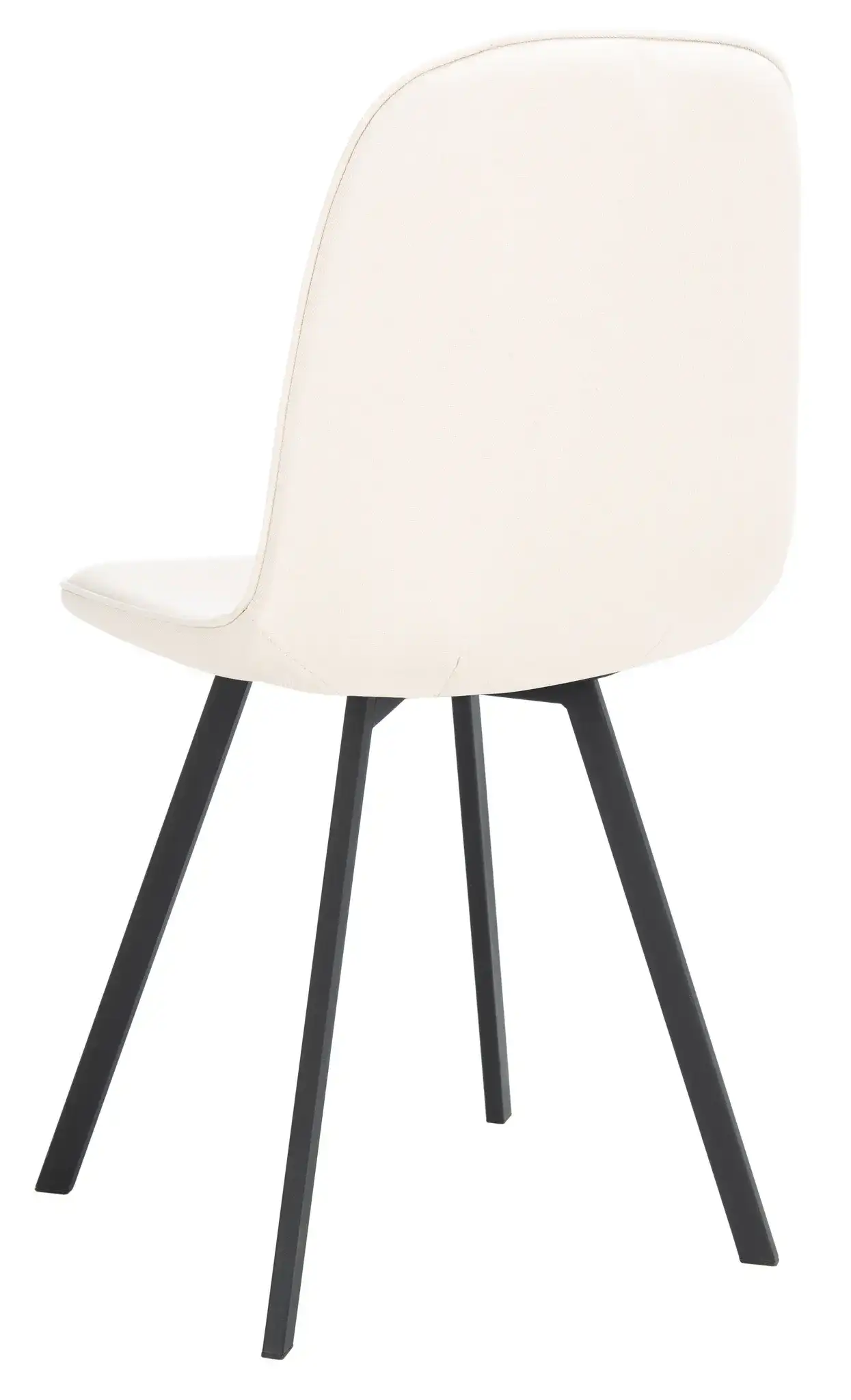 Ellery Dining Chair (Set of 2) in Beige / Black, detail view